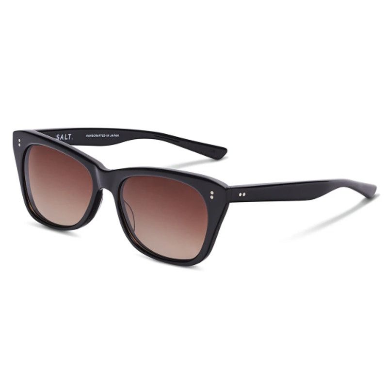 SALT. Optics SALT. Unisex Black/Brown Gradient Sela Sunglasses Size ONE SIZE - 3 Thumbnail