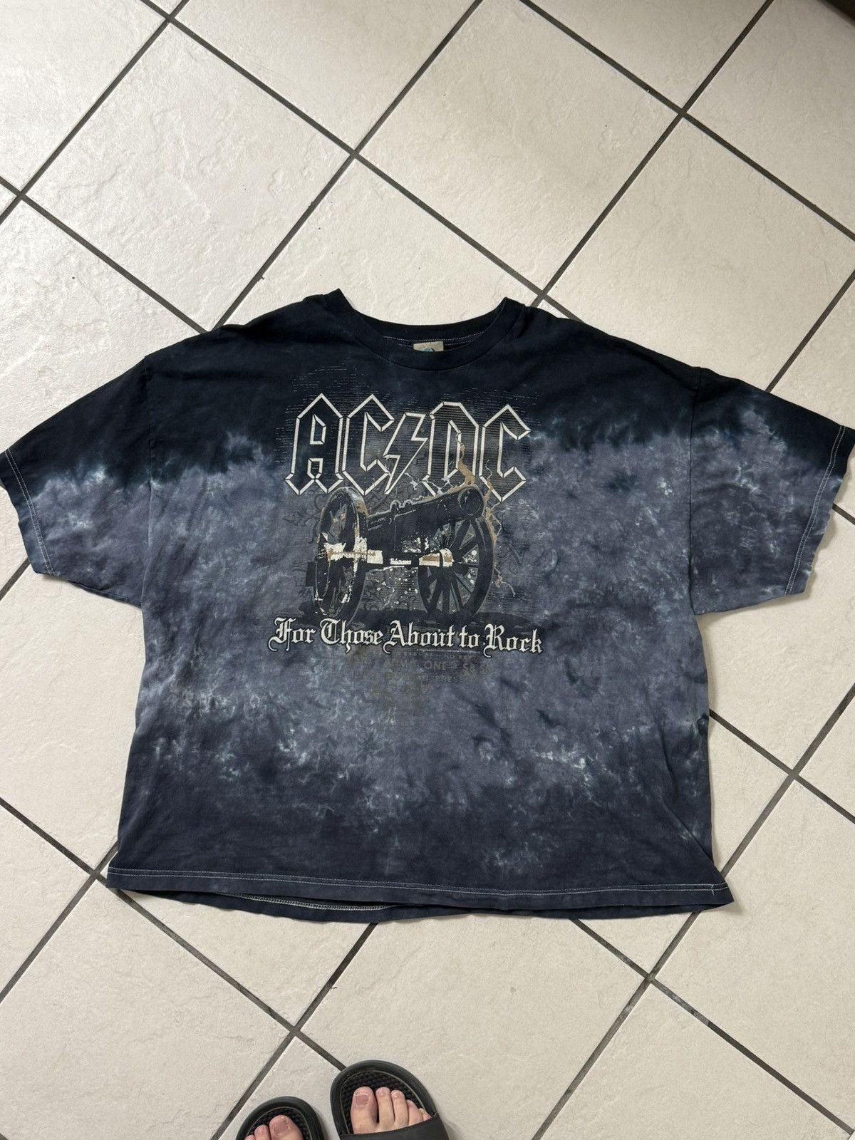 AC/DC Vintage Liquid Blue AC/DC For Those About To Rock 4XL 2006 Size US XXL / EU 58 / 5 - 6 Thumbnail