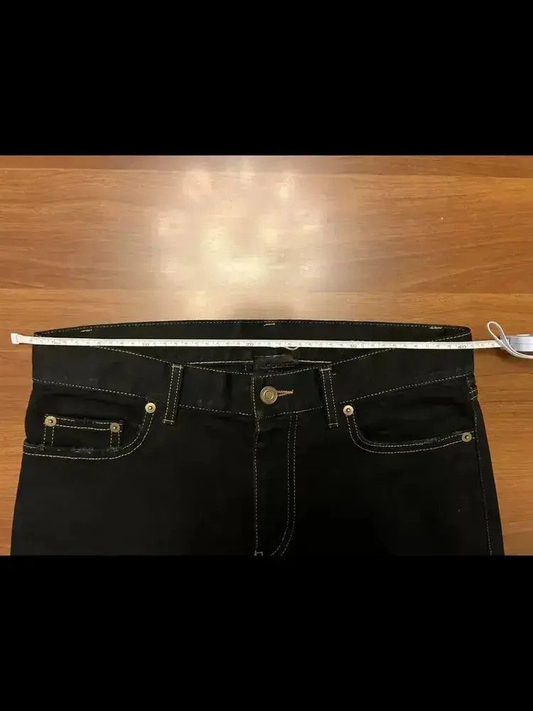 Saint Laurent Paris Saint Laurent Paris 16SS Yellow Line Distressed Denim-2505 Size US 30 / EU 46 - 6 Thumbnail