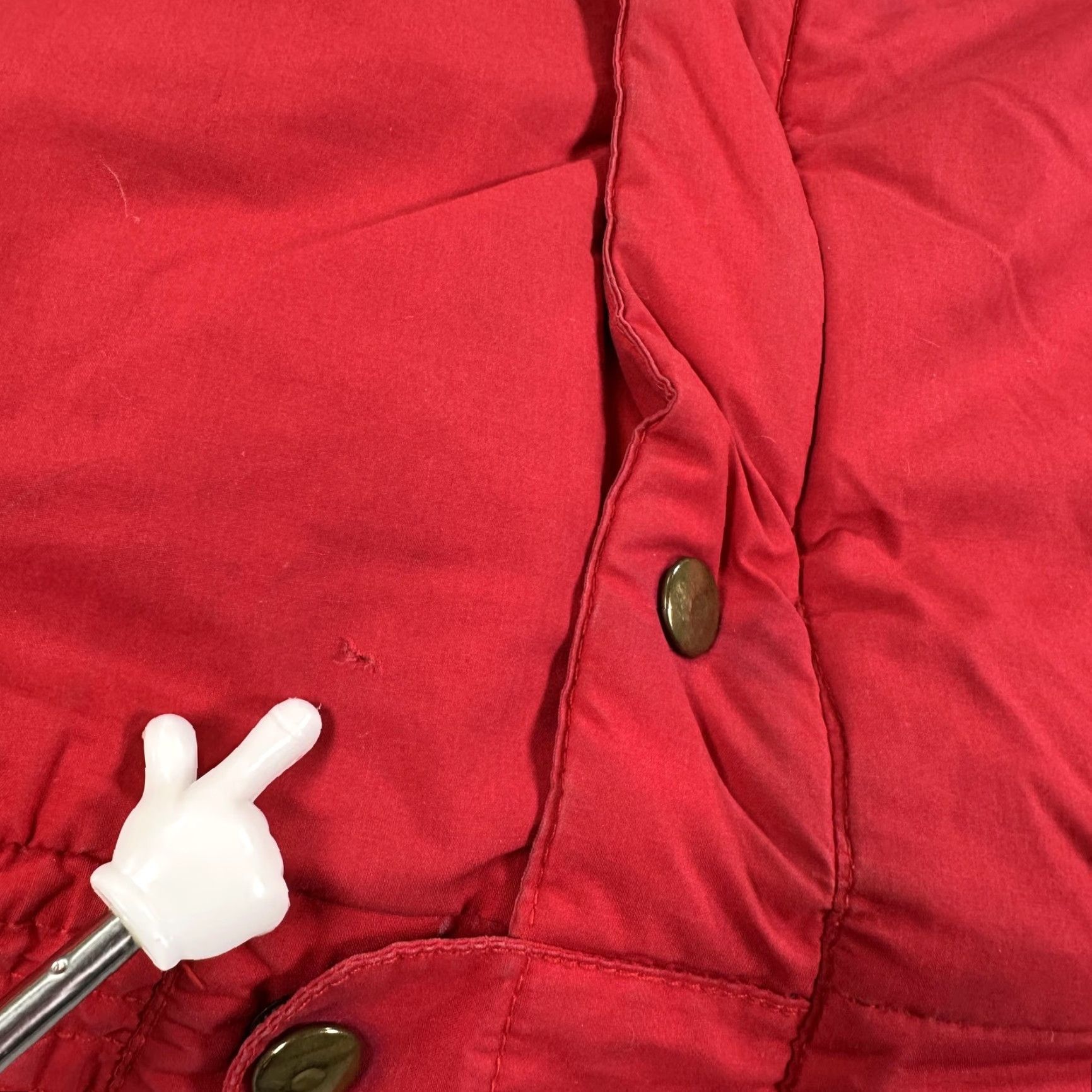 Neiman Marcus VINTAGE Neiman-Marcus Bomber Jacket Mens XL Red Down Knit Collar Insulated Size US XL / EU 56 / 4 - 6 Thumbnail