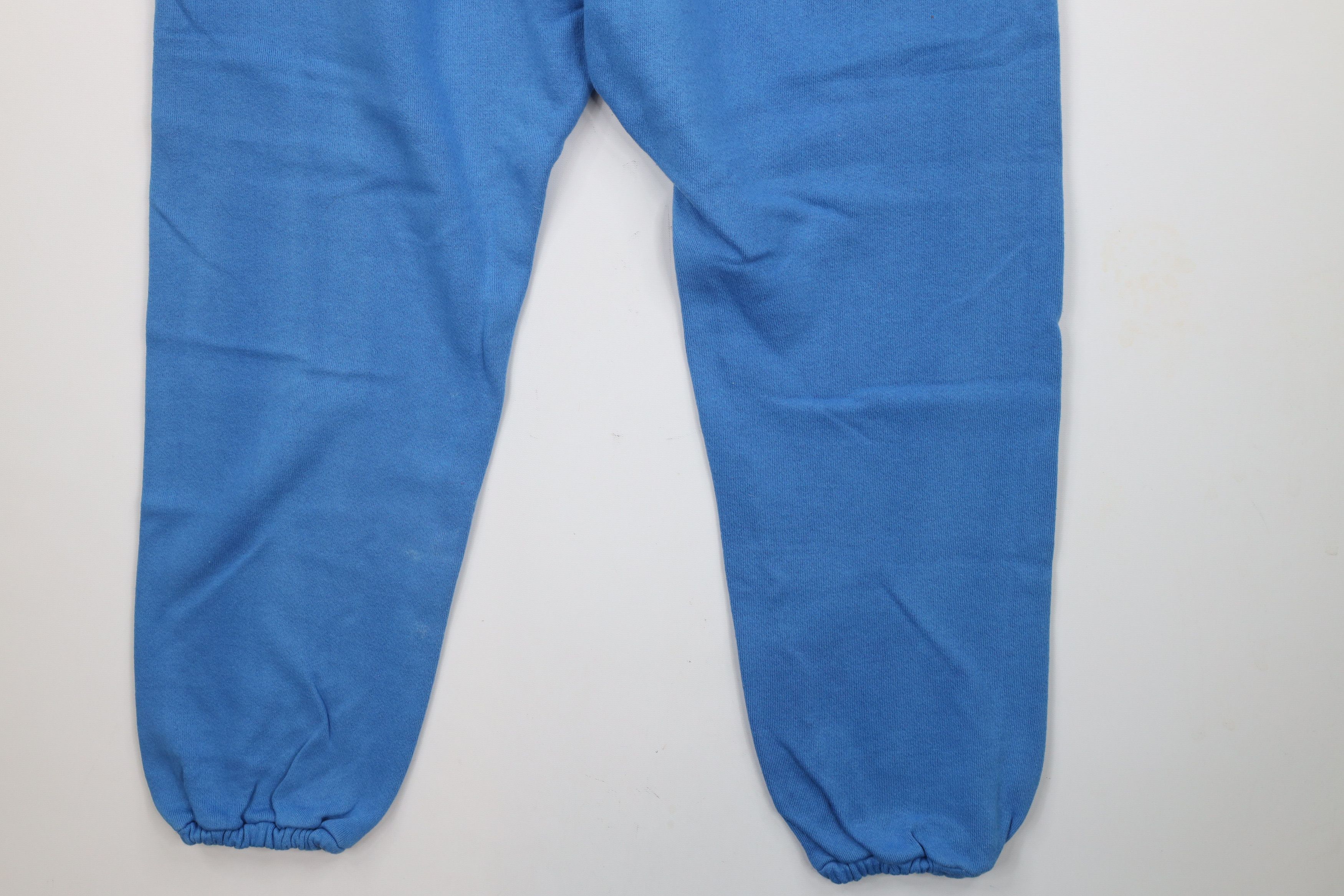 Vintage Vintage 70s 80s Streetwear Sweatpants Joggers Blue USA Size US 36 / EU 52 - 10 Thumbnail