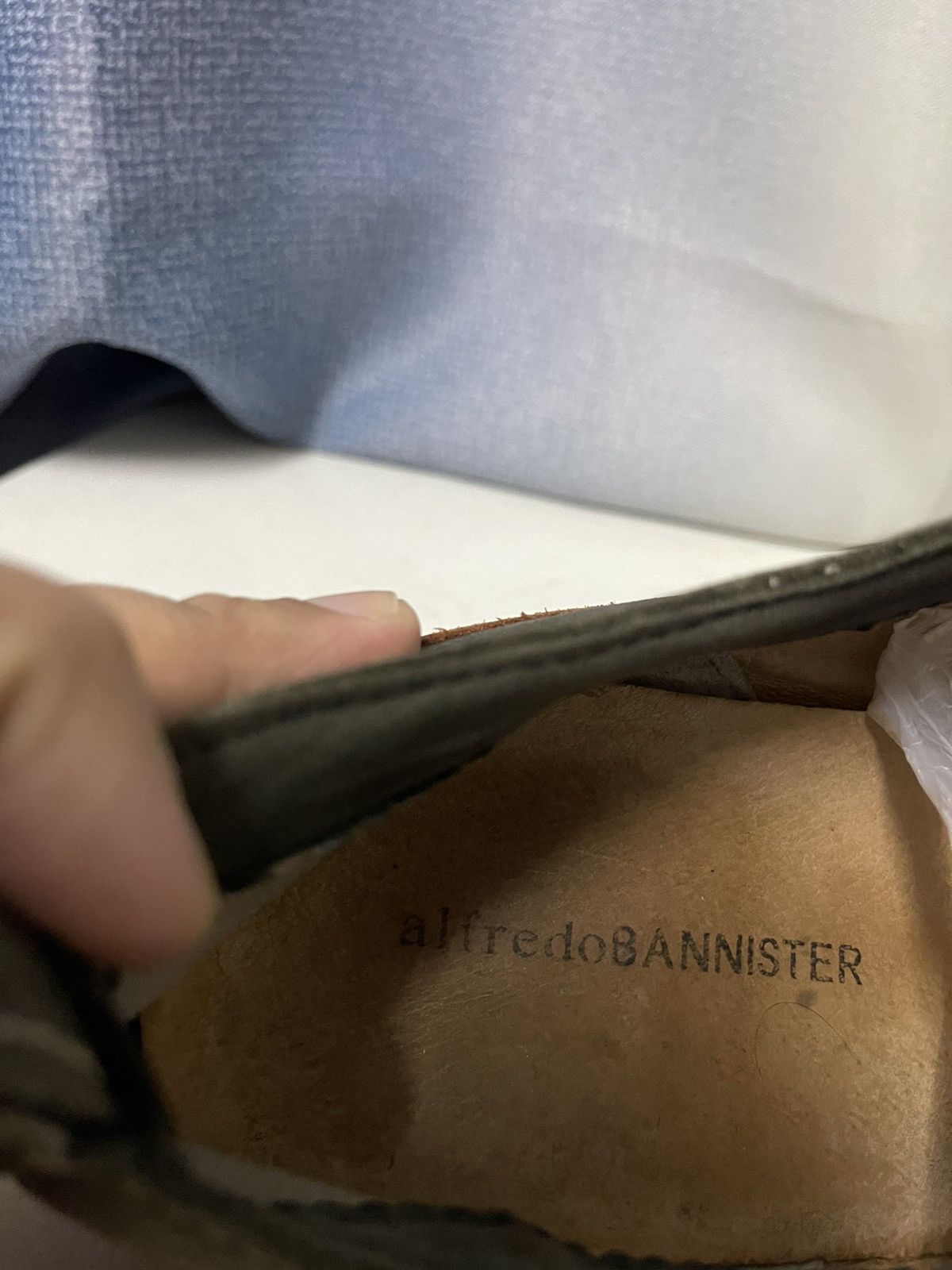 Alfredo Bannister VINTAGE ALFREDO BANNISTER DISTRESSED LEATHER SHOES Size US 8.5 / EU 41-42 - 7 Thumbnail