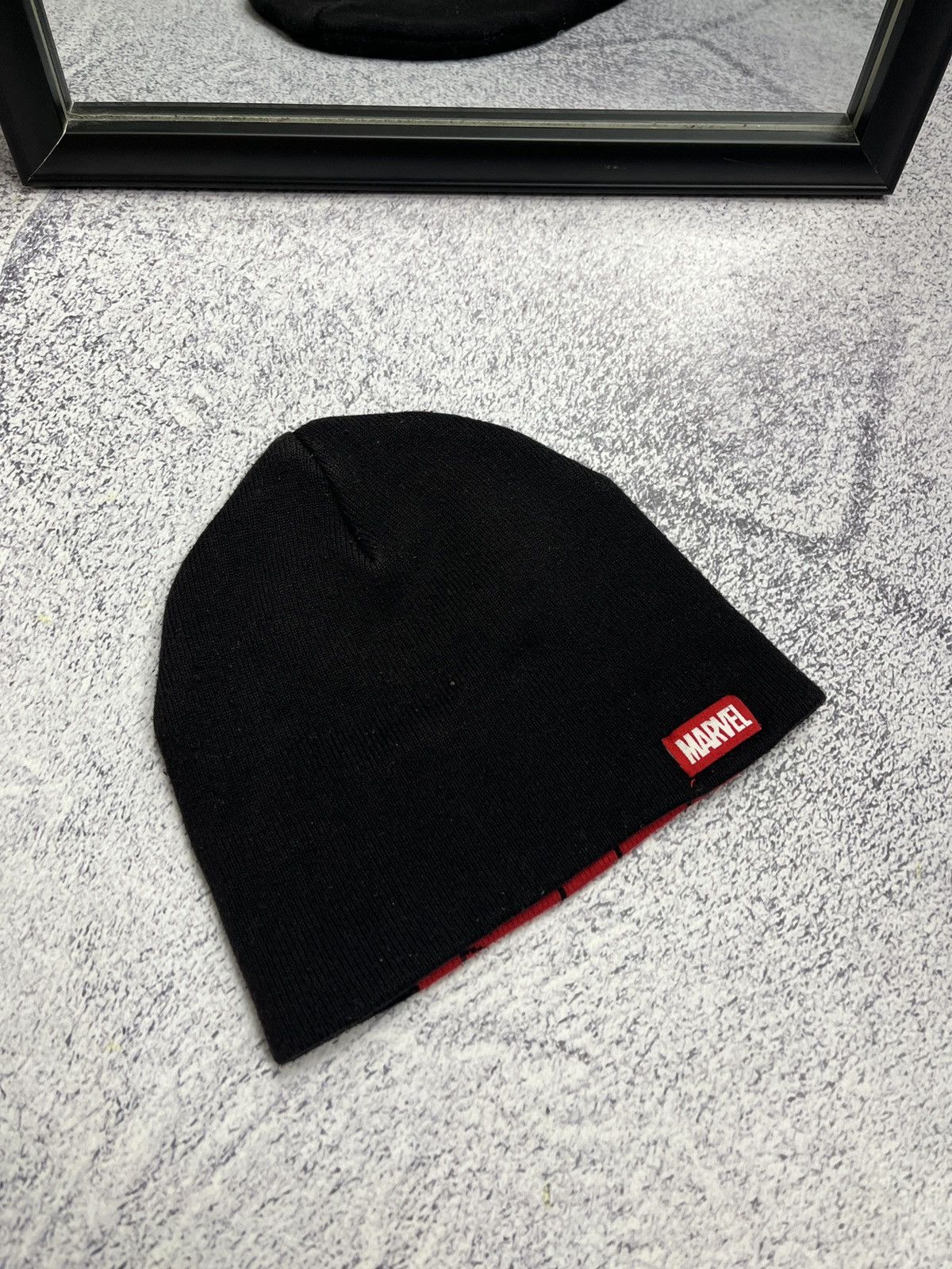 Japanese Brand Y2k Spider Man Marvel Big Logo Eye Beanie Hat Hype Size ONE SIZE - 7 Thumbnail