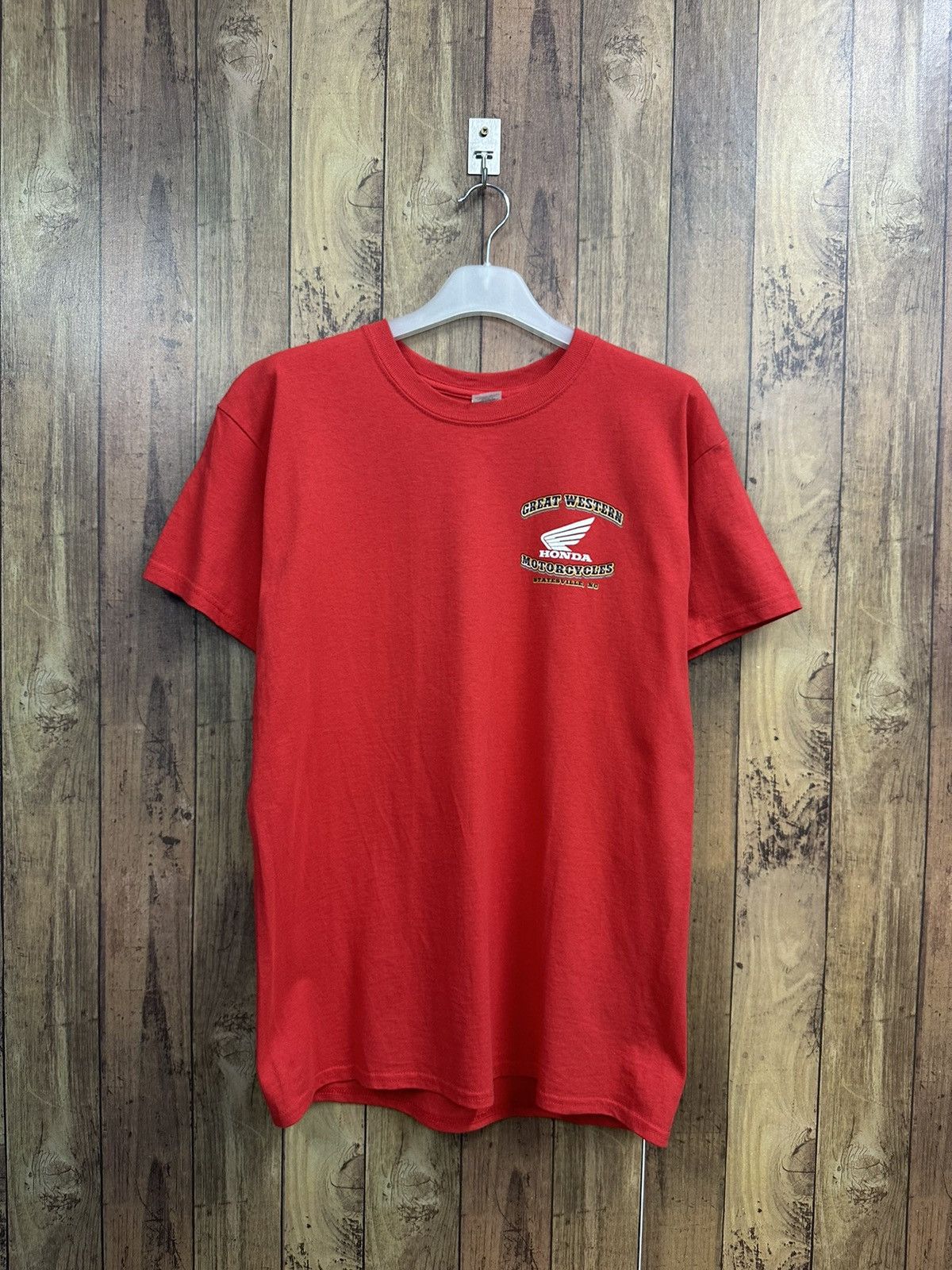 Honda Honda Great Western Motorcycles Tshirt A265 Size US M / EU 48-50 / 2 - 3 Thumbnail