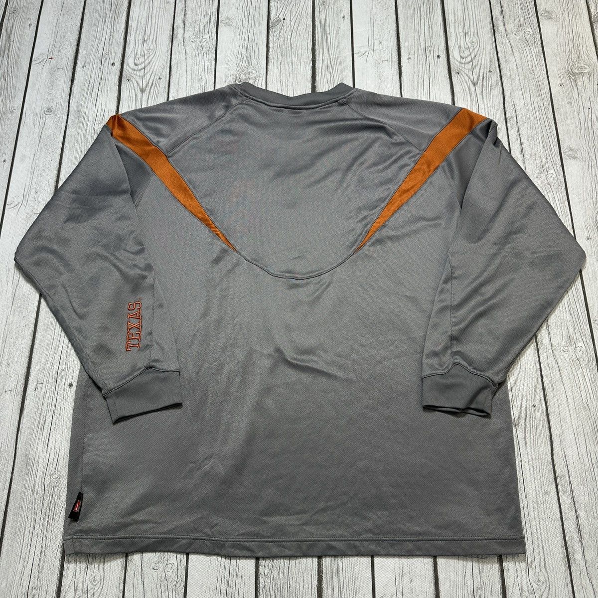 NCAA × Nike × Vintage Vintage Texas Longhorns long sleeve shirt Size US XXL / EU 58 / 5 - 2 Thumbnail