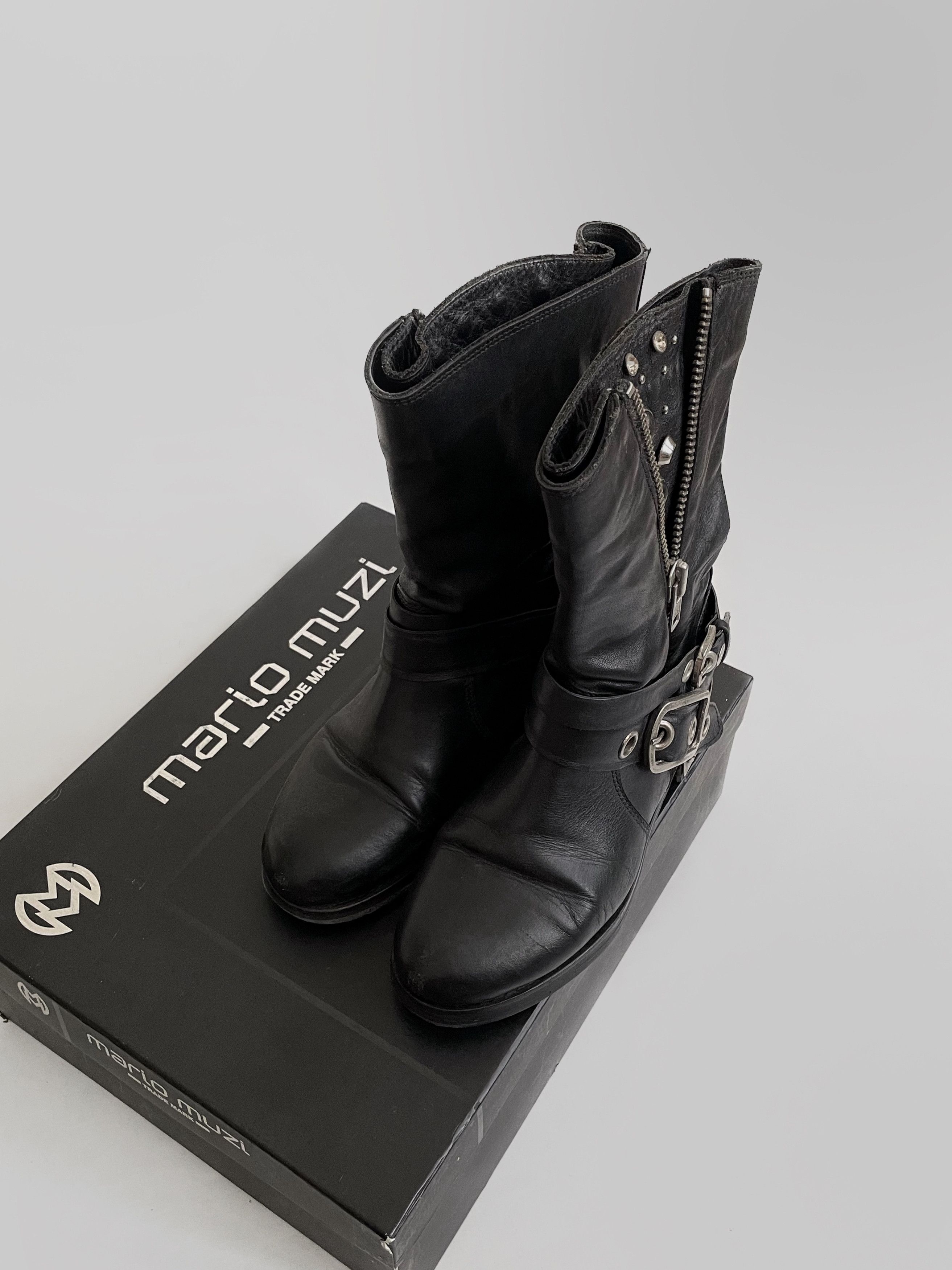Vintage Mario Muzi Avant-garde boots Size US 6.5 / IT 36.5 - 6 Thumbnail