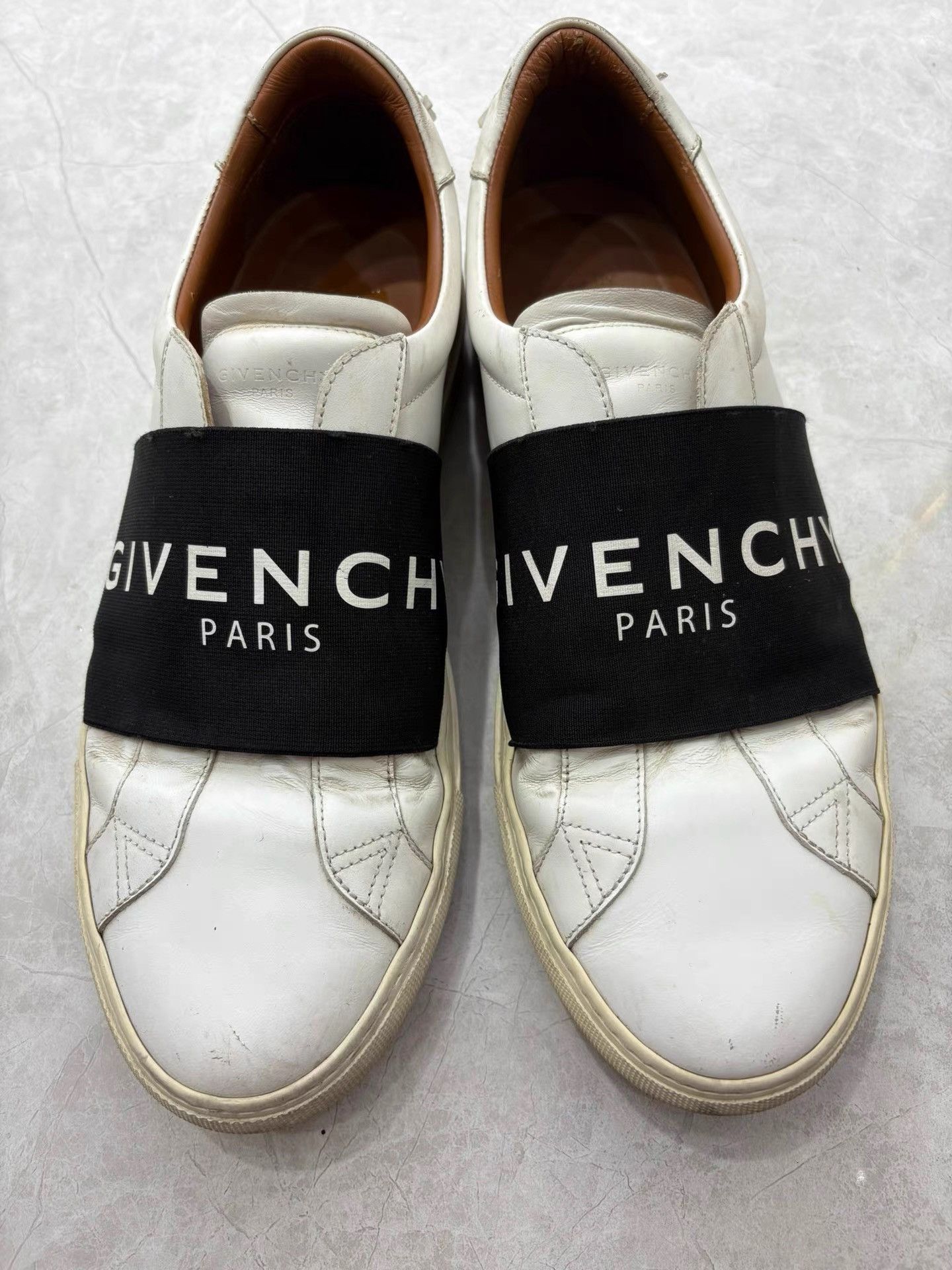 Givenchy Givenchy Men's Slip-on White Sneakers K29 Size US 9 / EU 42 - 1 Thumbnail