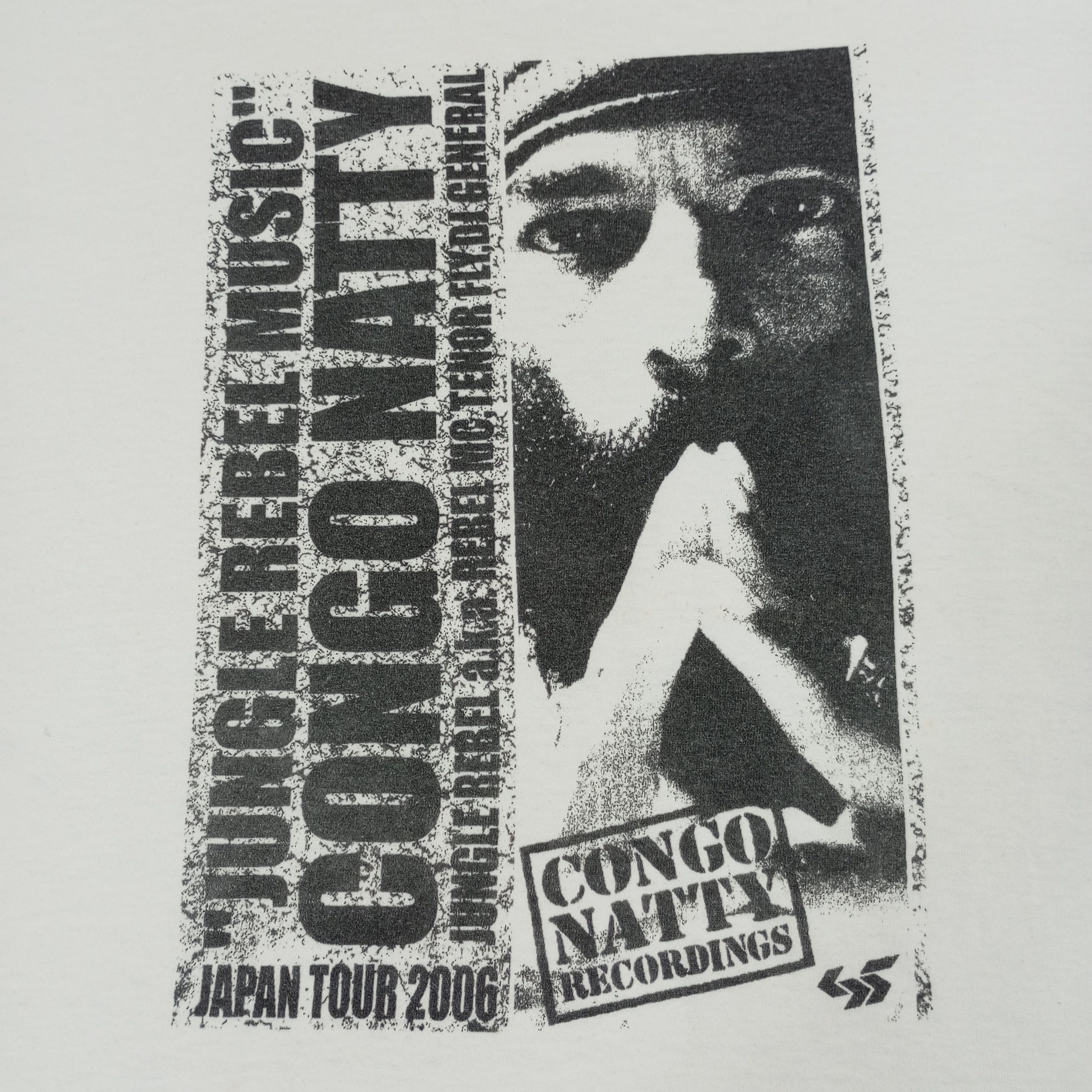 Band Tees × Vintage Congo Natty Recordings Music Japan Tour 2006 Vintage Tshirt Size US L / EU 52-54 / 3 - 2 Thumbnail