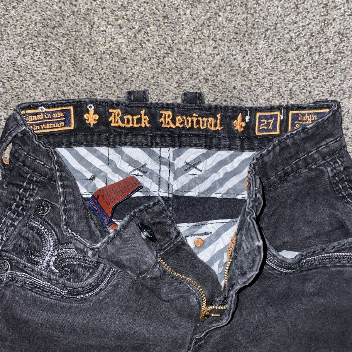 Rock Revival Black Rock Revival jeans Size US 27 - 5 Thumbnail