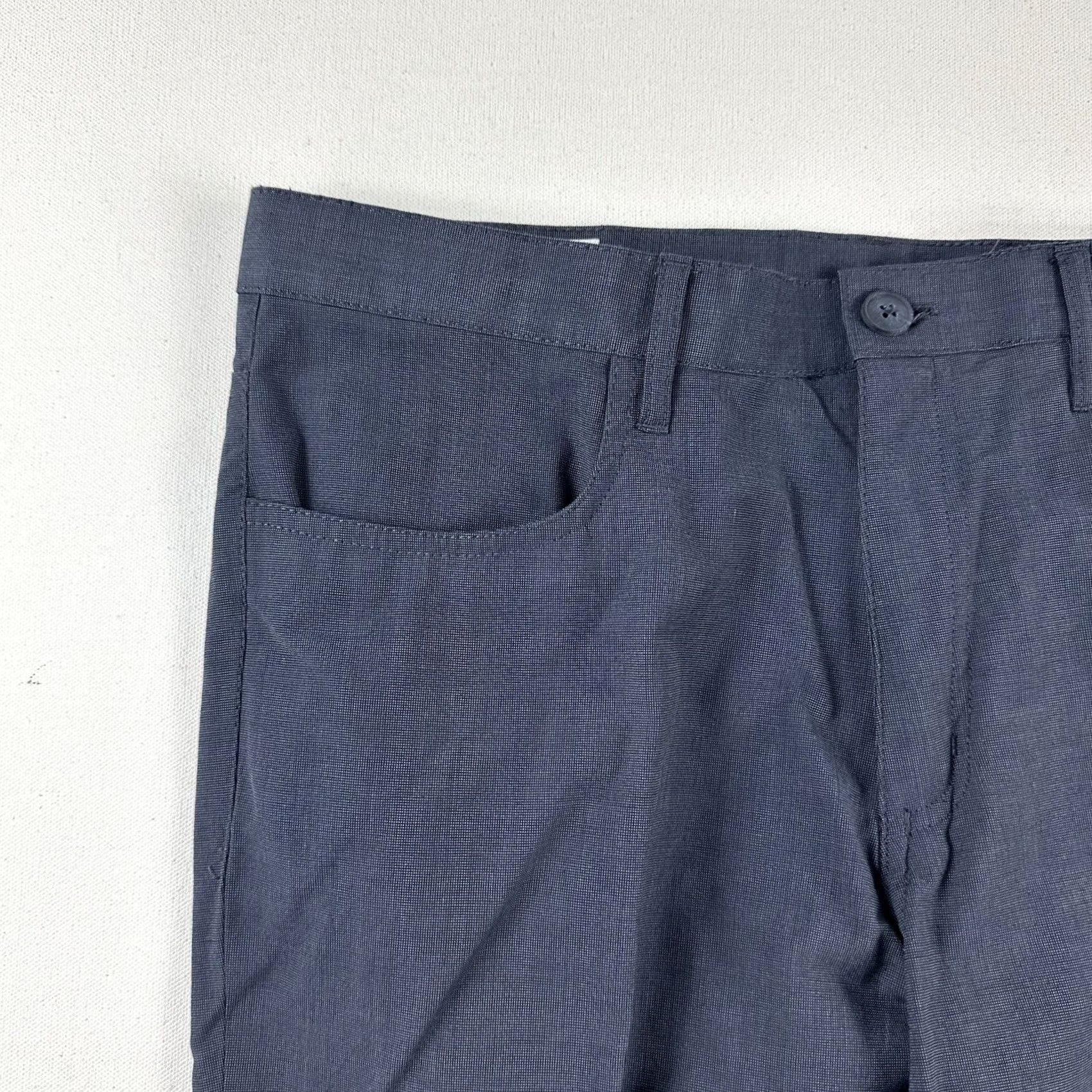 Perry Ellis Perry Ellis Slim fit Chino Pants Mens 32x32 Blue Stretch Size US 32 / EU 48 - 7 Thumbnail