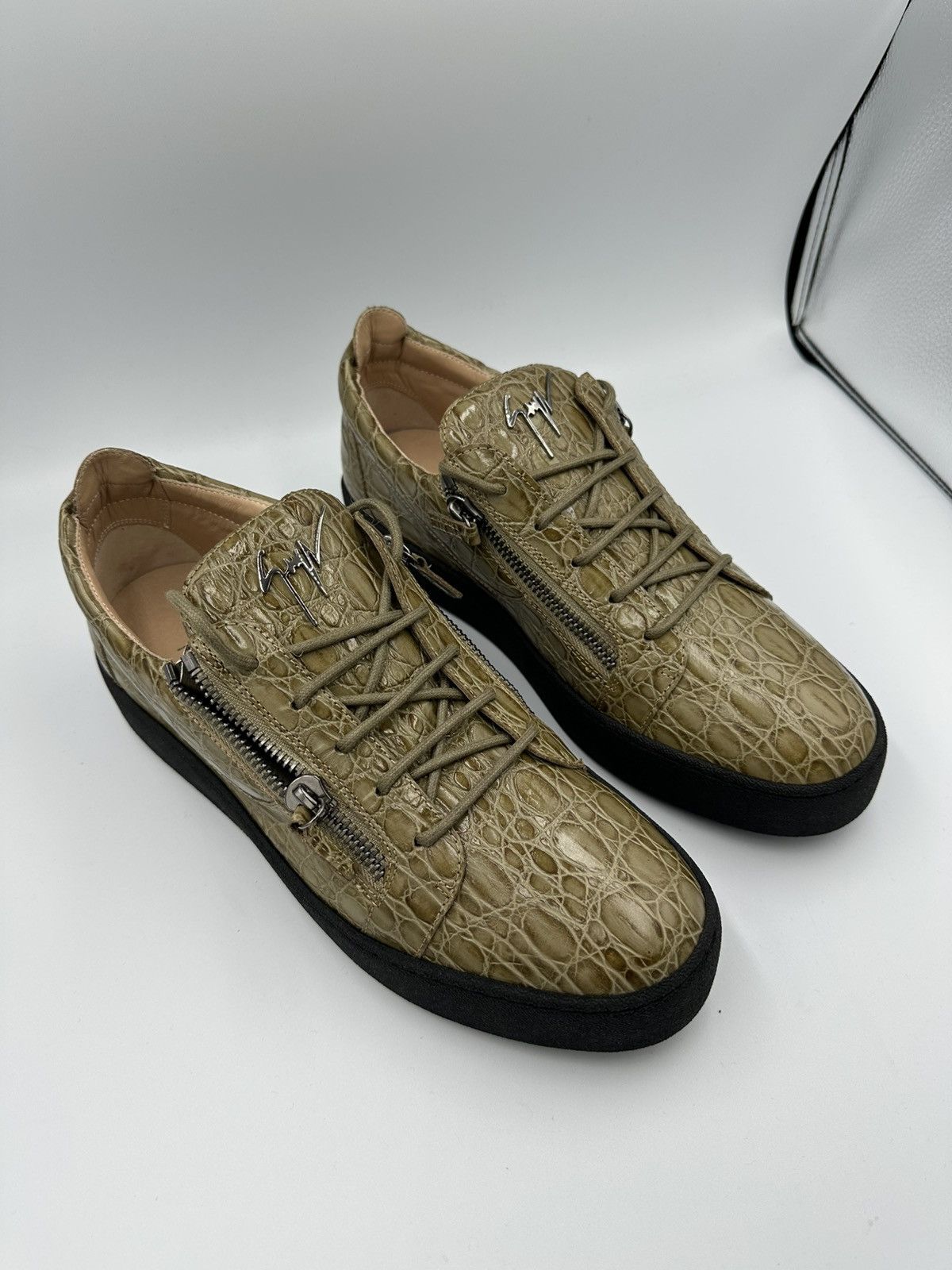 Giuseppe Zanotti Giuseppe Zanotti Animal Print Sneaker Size US 13 / EU 46 - 9 Thumbnail