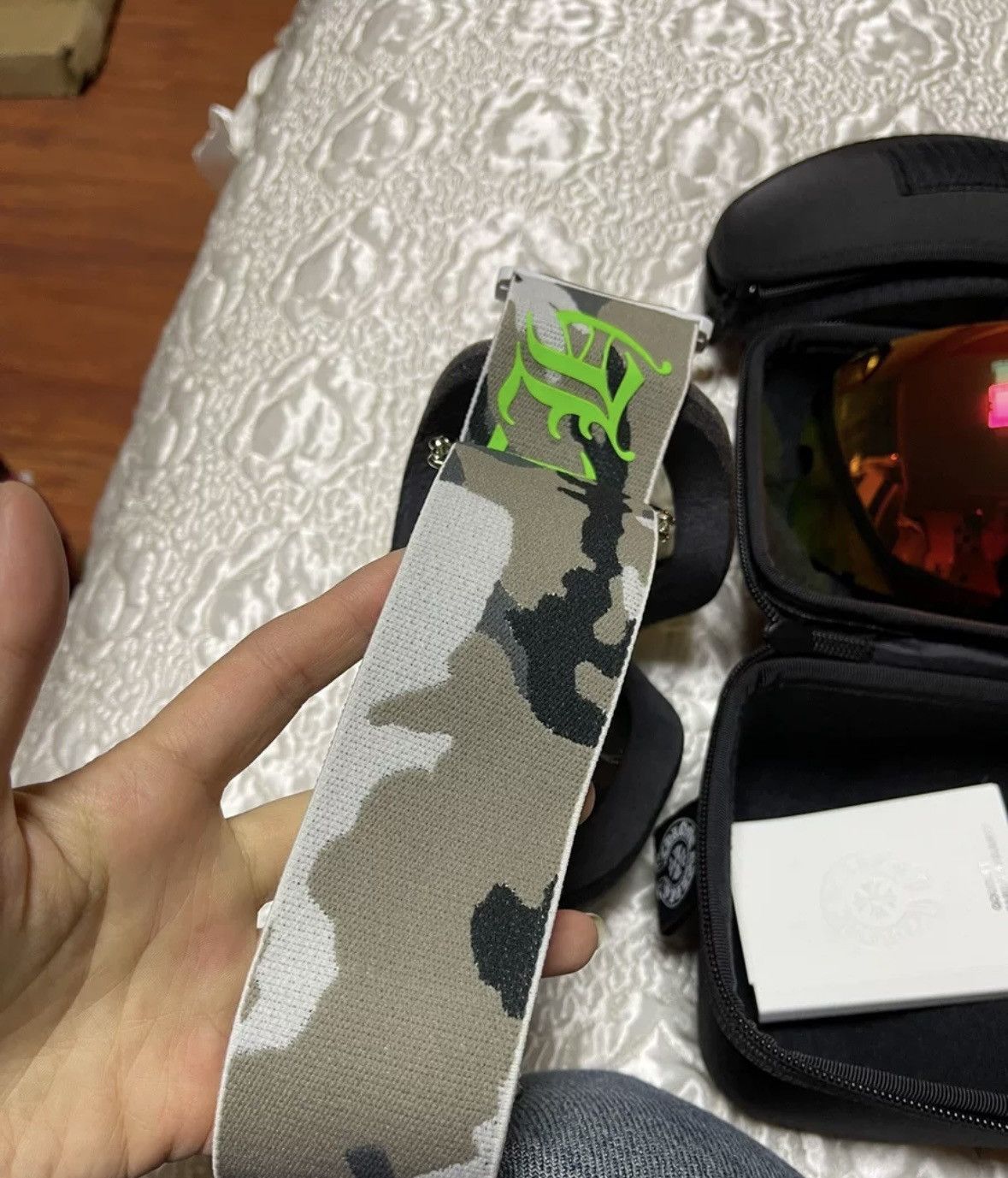 Chrome Hearts Chrome hearts snow glasses Size ONE SIZE - 2 Thumbnail