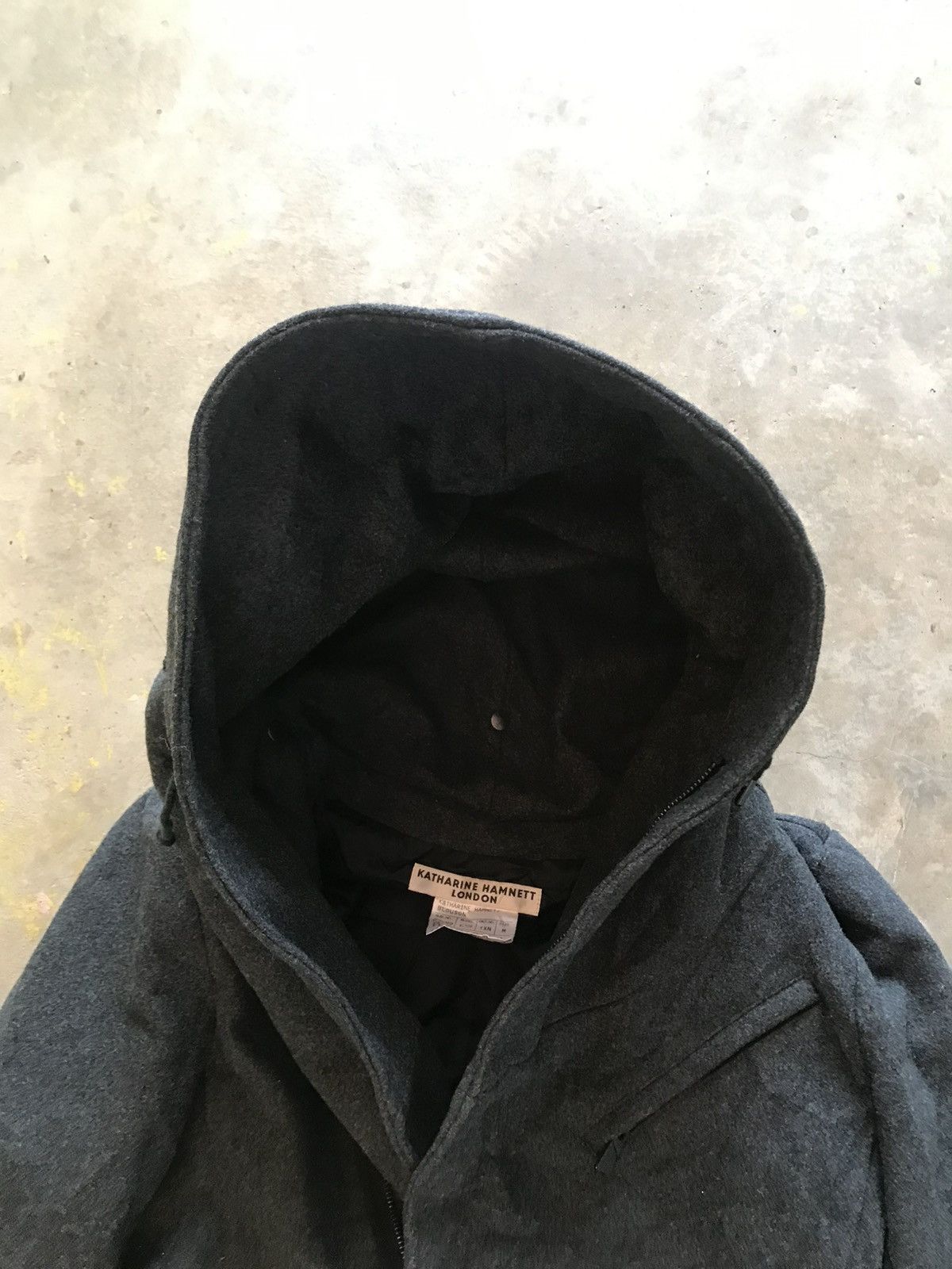 Katharine Hamnett London KATHARINE HAMNETT Gimmick Wool Blouson RARE Size US M / EU 48-50 / 2 - 9 Thumbnail