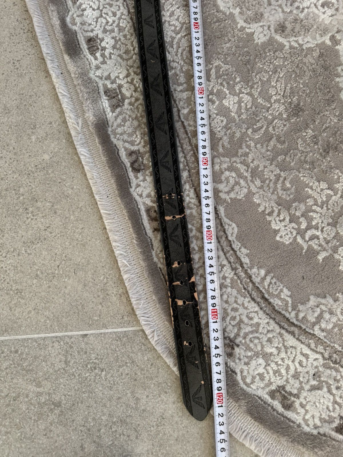 Armani Vintage Armani Monogram FADED Belt Y2K Size ONE SIZE - 3 Thumbnail