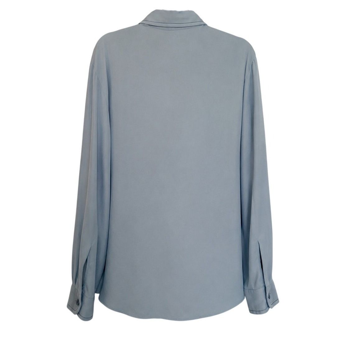Sandro Sandro NWT SS24 Floaty Long Sleeves Shirt Size US L / EU 52-54 / 3 - 2 Thumbnail