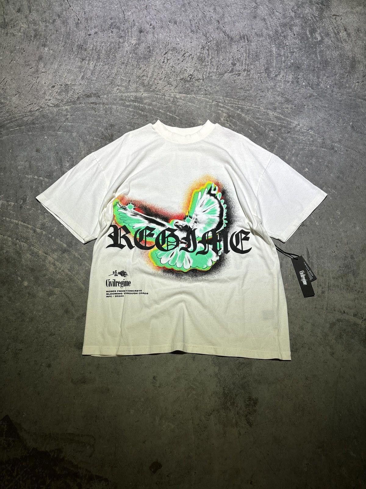 Civil Regime [NEW] Civil Regime “Doves” Tee Size US L / EU 52-54 / 3 - 2 Thumbnail