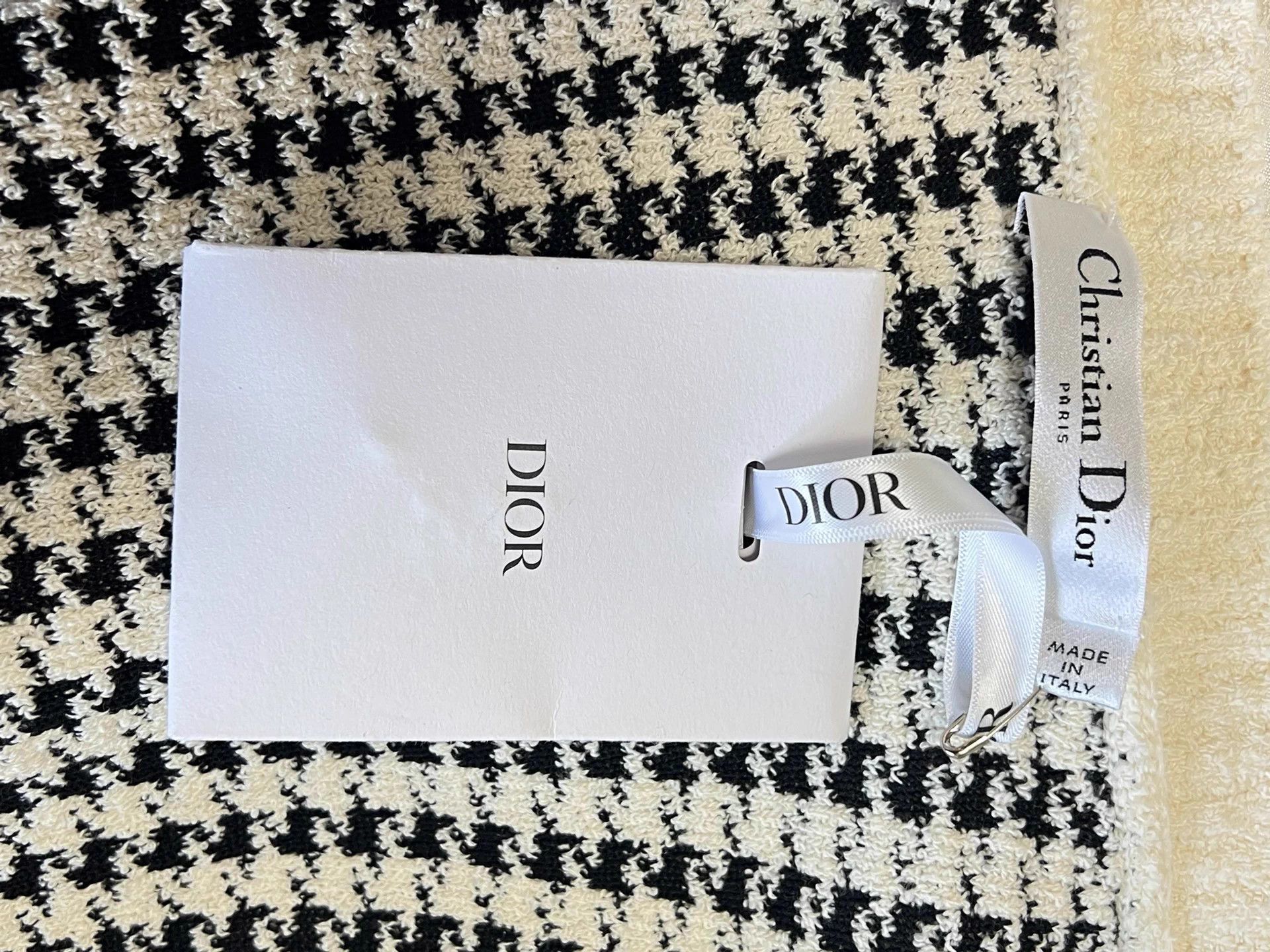 Dior Dior houndstooth knit two-piece black and white 34 Size XS / US 0-2 / IT 36-38 - 8 Thumbnail