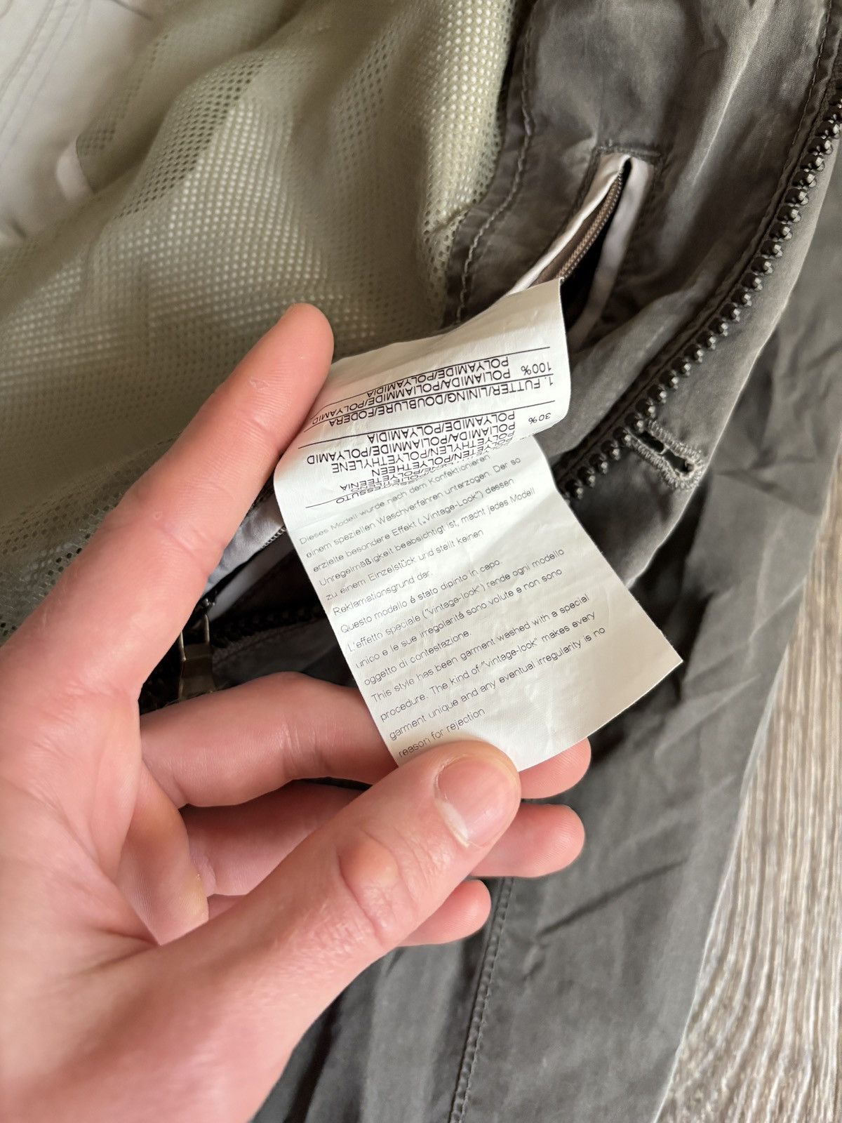 Schneiders Schneiders Salzburg Pino Garment Washed Light Jacket Size 50 Size US M / EU 48-50 / 2 - 8 Thumbnail