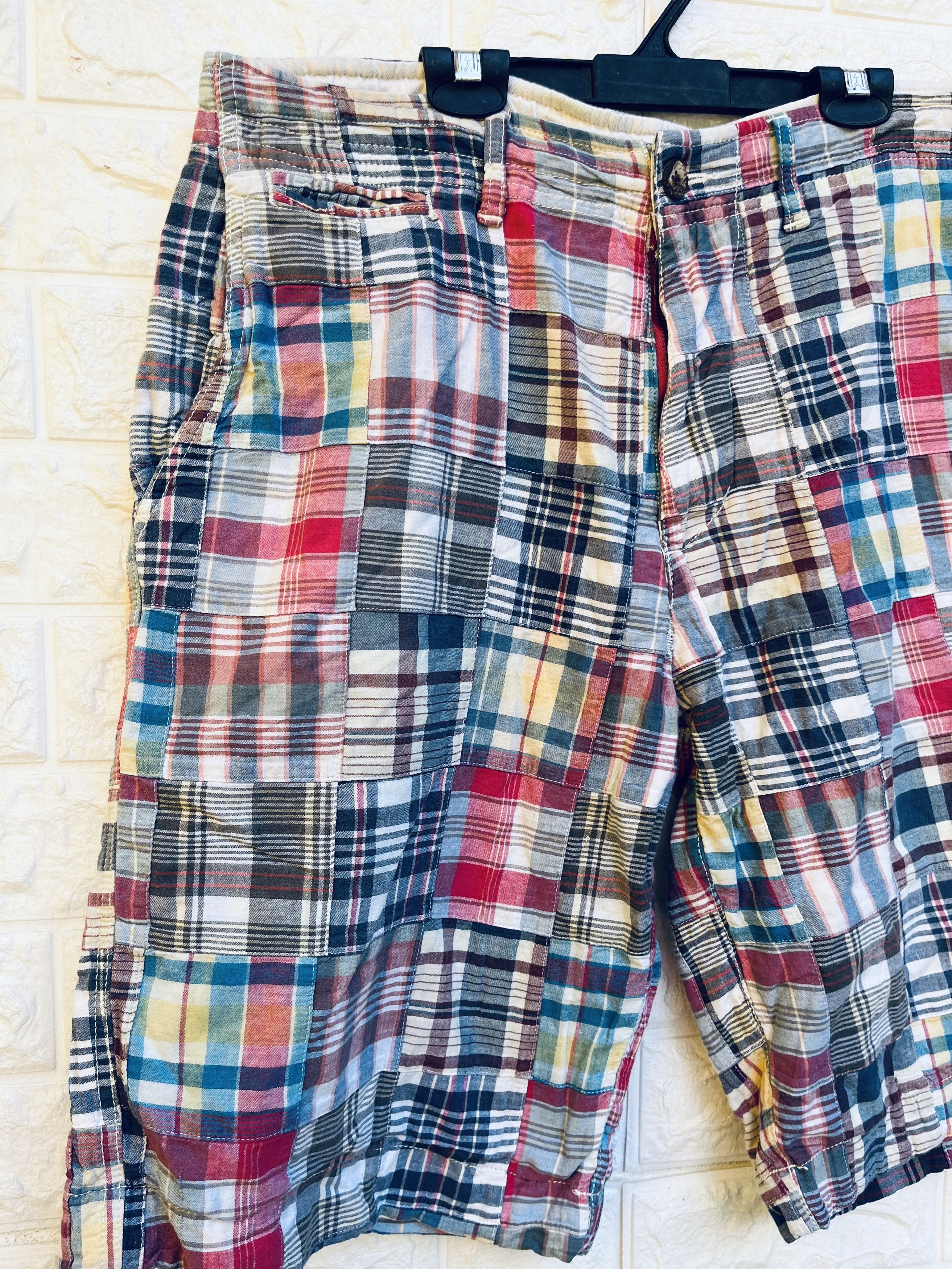 Japanese Brand × Vintage Vintage Back Number Patchwork Hip Hop Streetwear Style Size US 34 / EU 50 - 4 Thumbnail