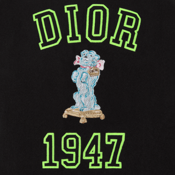 Dior o1w1db10525 483J63 Relaxed-Fit Bobby Sweatshirt in Black Size US L / EU 52-54 / 3 - 3 Thumbnail
