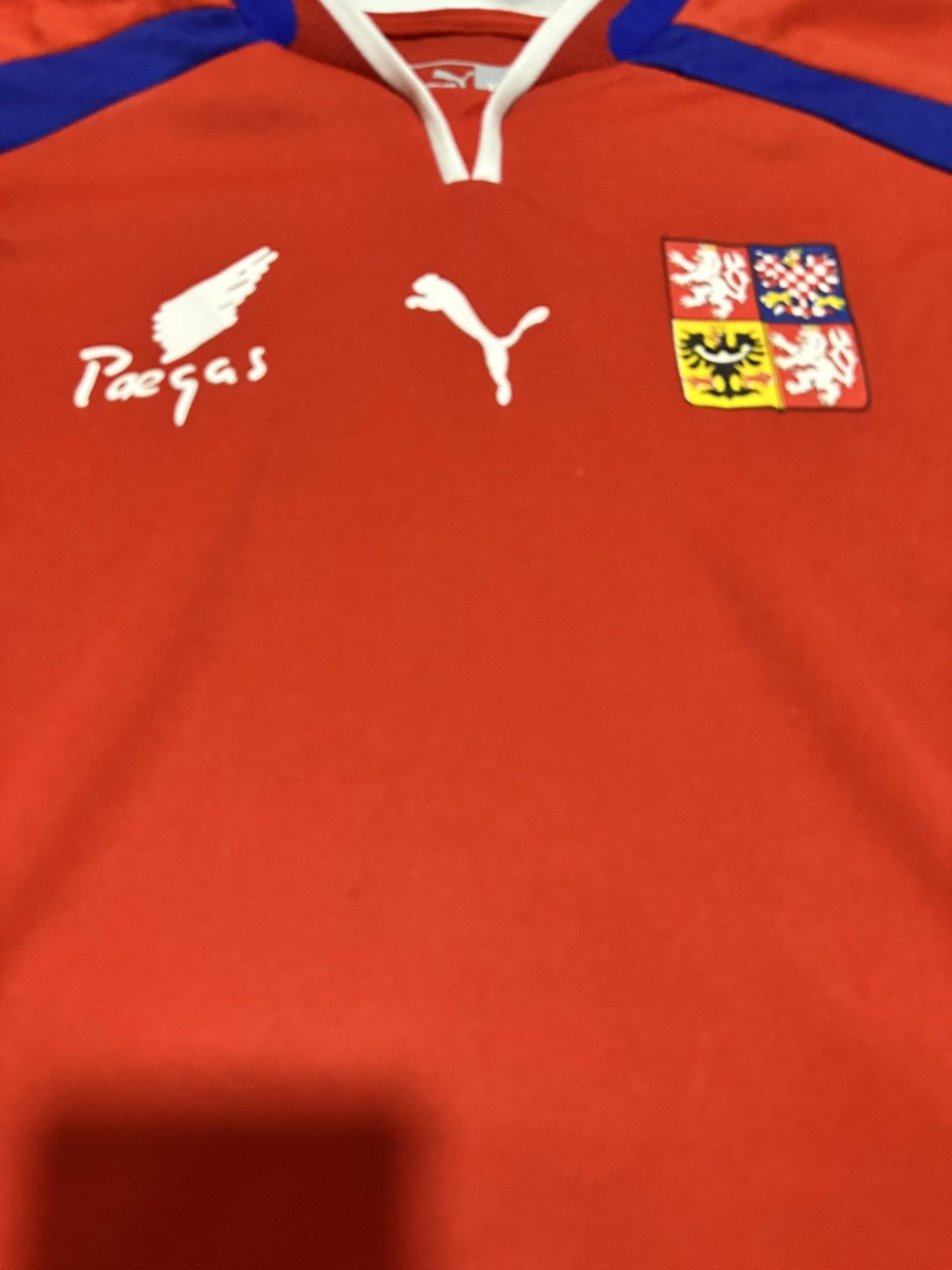 Vintage Vtg Czech Republic 2000-2002 home jersey Size US XL / EU 56 / 4 - 6 Thumbnail