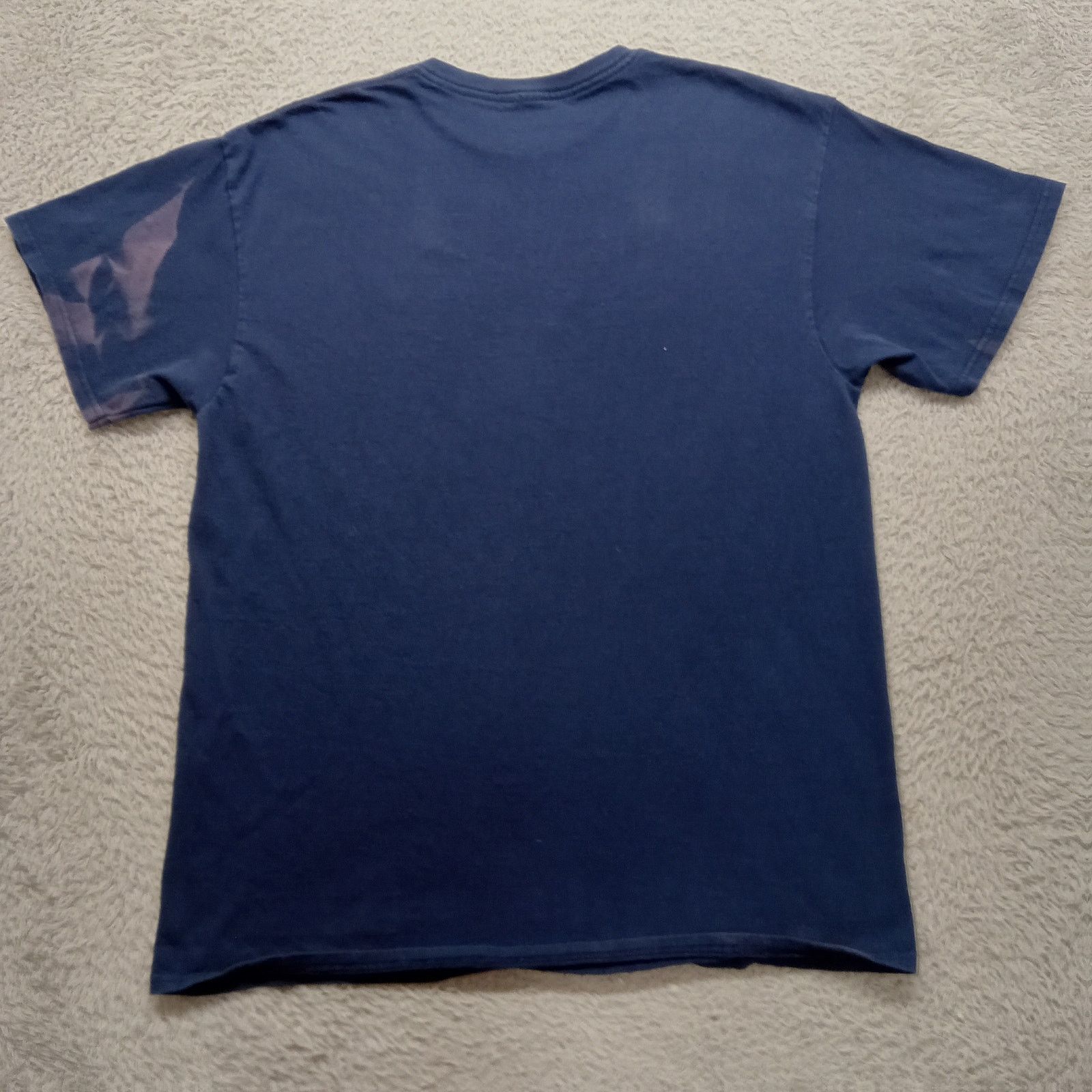 Realtree Realtree Fishing T-Shirt L Men's Short Sleeve Blue Cotton Size US L / EU 52-54 / 3 - 2 Thumbnail