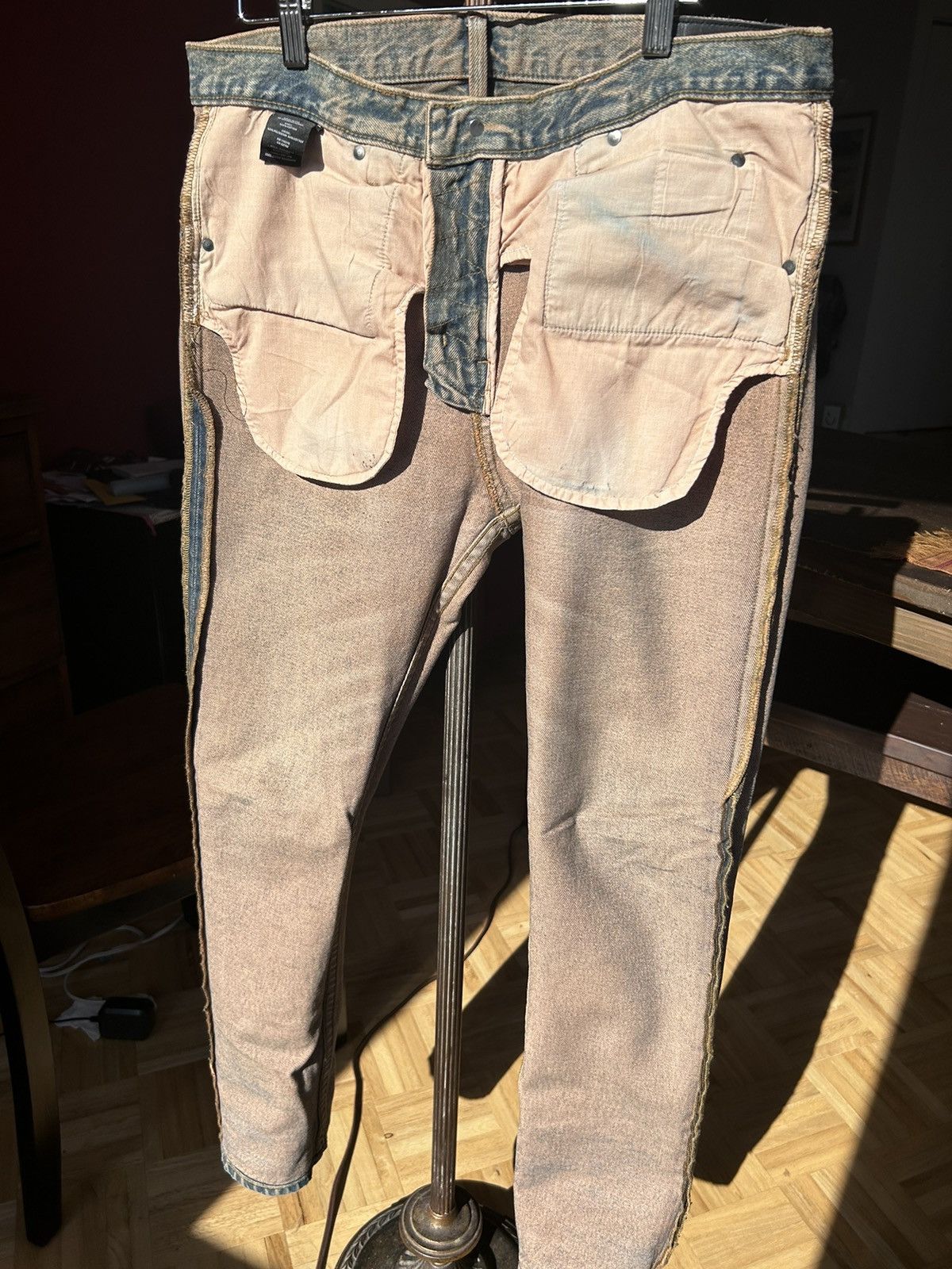 Helmut Lang Helmut Lang Brick Washed Denim- Made in USA Size US 32 / EU 48 - 10 Thumbnail