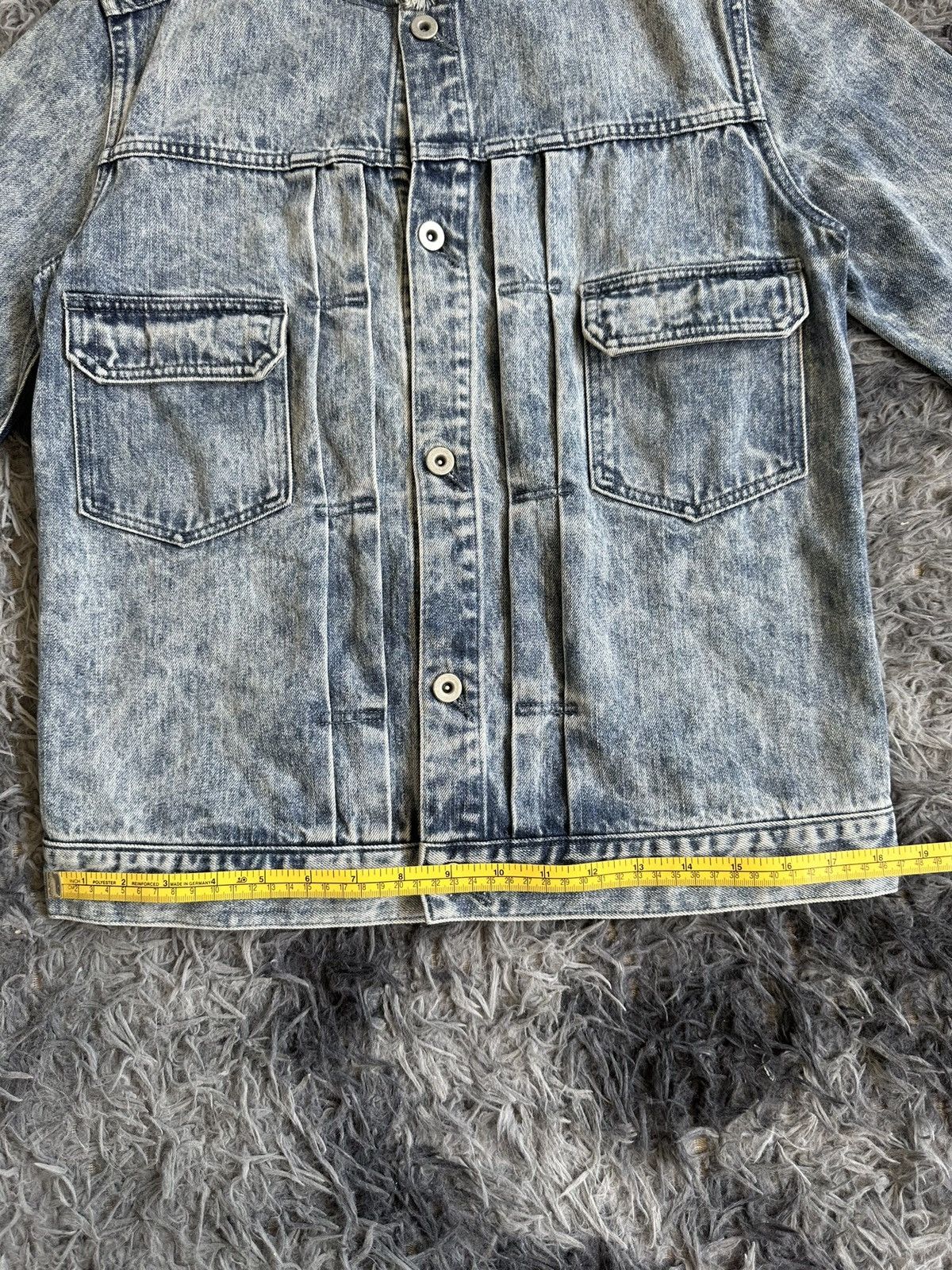Japanese Brand 15FW - Archive AG by Experiment denim jacket Size US L / EU 52-54 / 3 - 21 Thumbnail