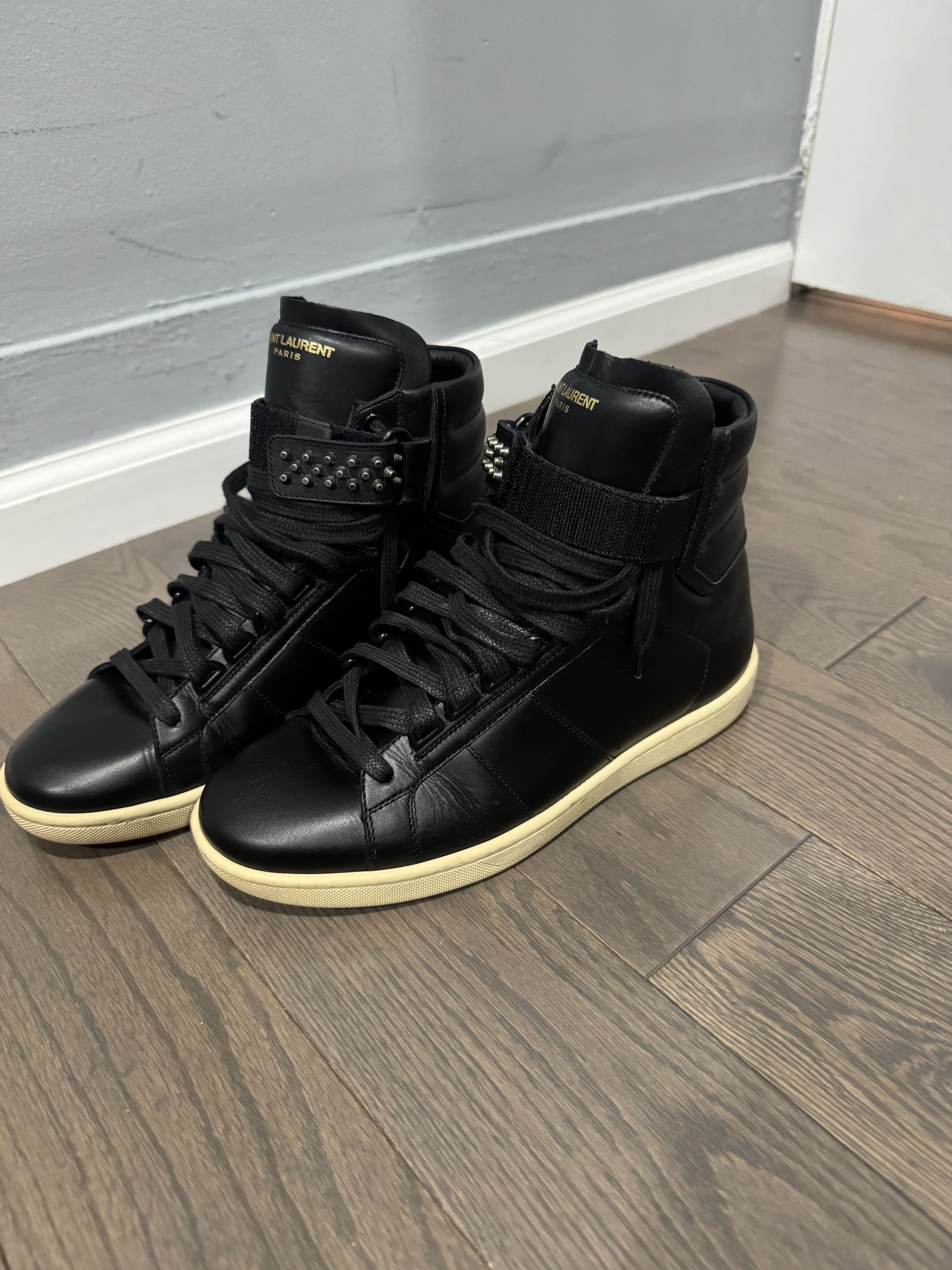 Saint Laurent Paris Saint Laurent High Top 14H Size US 6.5 / EU 39-40 - 1 Thumbnail
