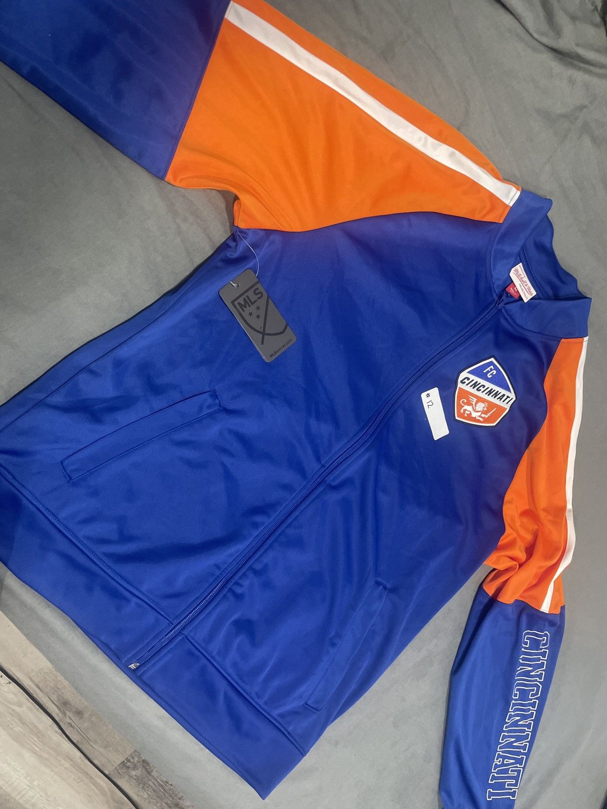 Mitchell & Ness Zip up Mitchell & Ness sweater Size US L / EU 52-54 / 3 - 1 Thumbnail