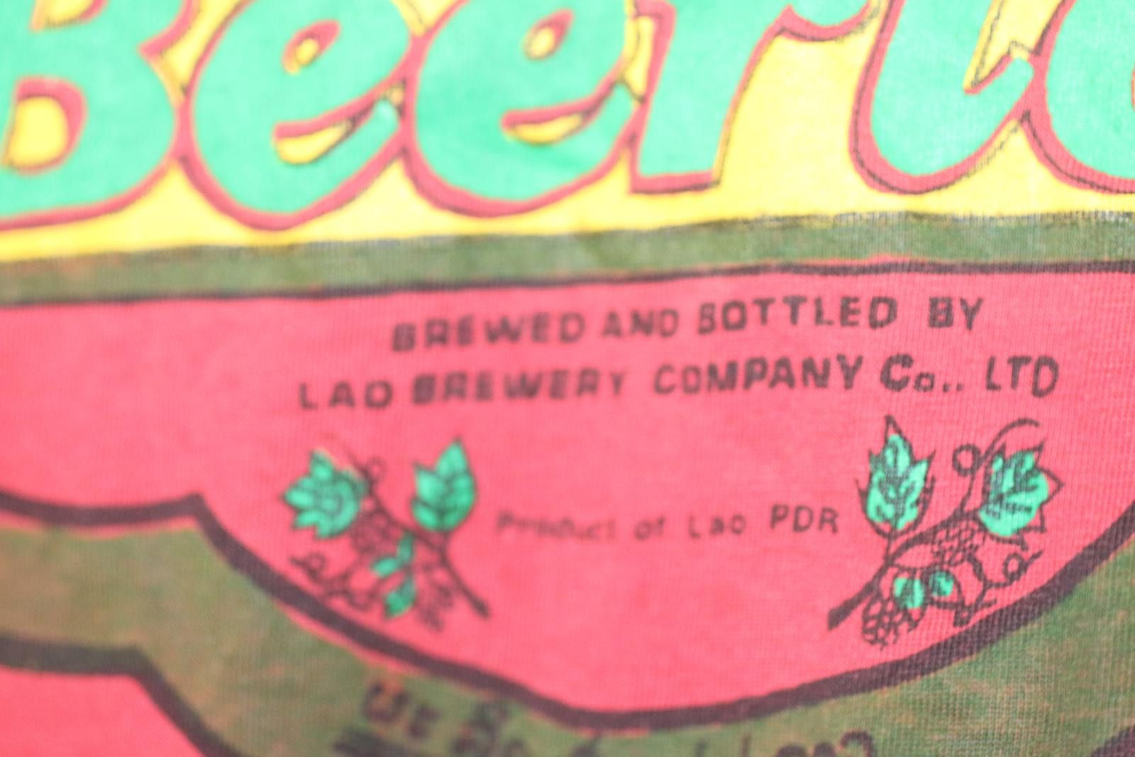 Other Burton Menswear Beerlao T-Shirt Red Laos Beer Graphic Mens Size L / US 10 / IT 46 - 5 Thumbnail