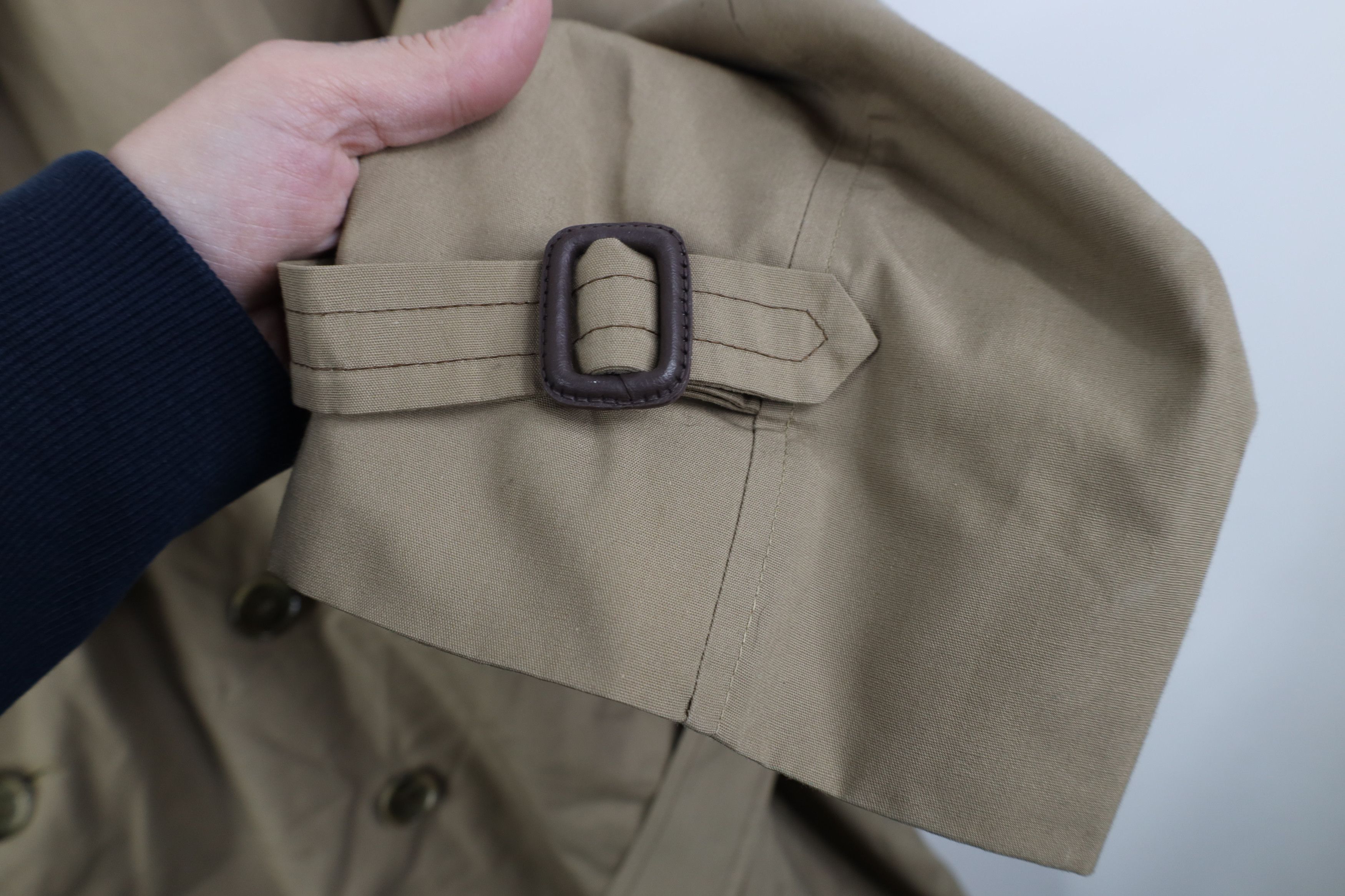 Vintage Vintage 70s Streetwear Trench Coat Rain Jacket Beige USA Size US XXL / EU 58 / 5 - 5 Thumbnail