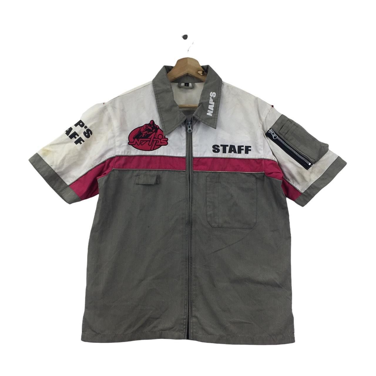 Vintage Vtg 90’ NIKKEI AUTOMOBILE PROSHOP Riding Art Sweater Staff Size US M / EU 48-50 / 2 - 2 Thumbnail
