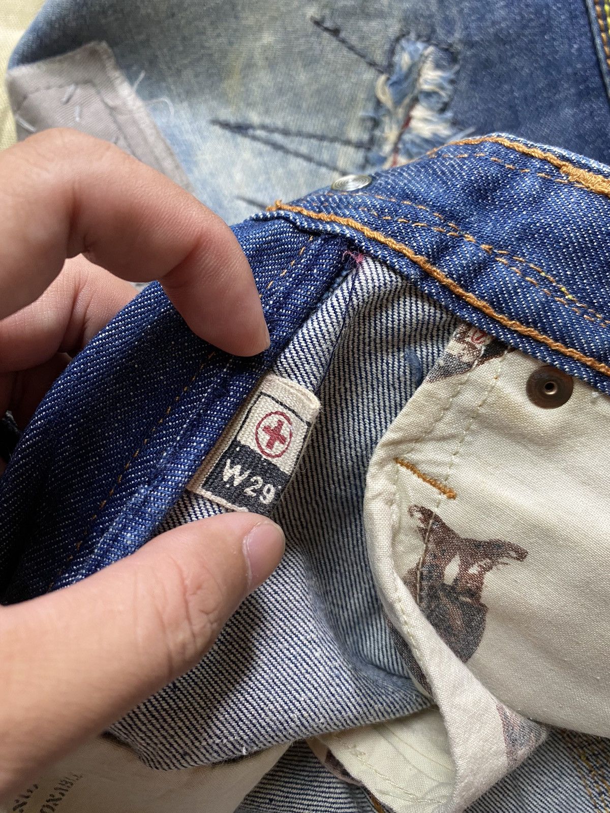 Japanese Brand 🔥 Acept Offer 🔥 Tough pacthwork pants Size US 29 - 8 Thumbnail