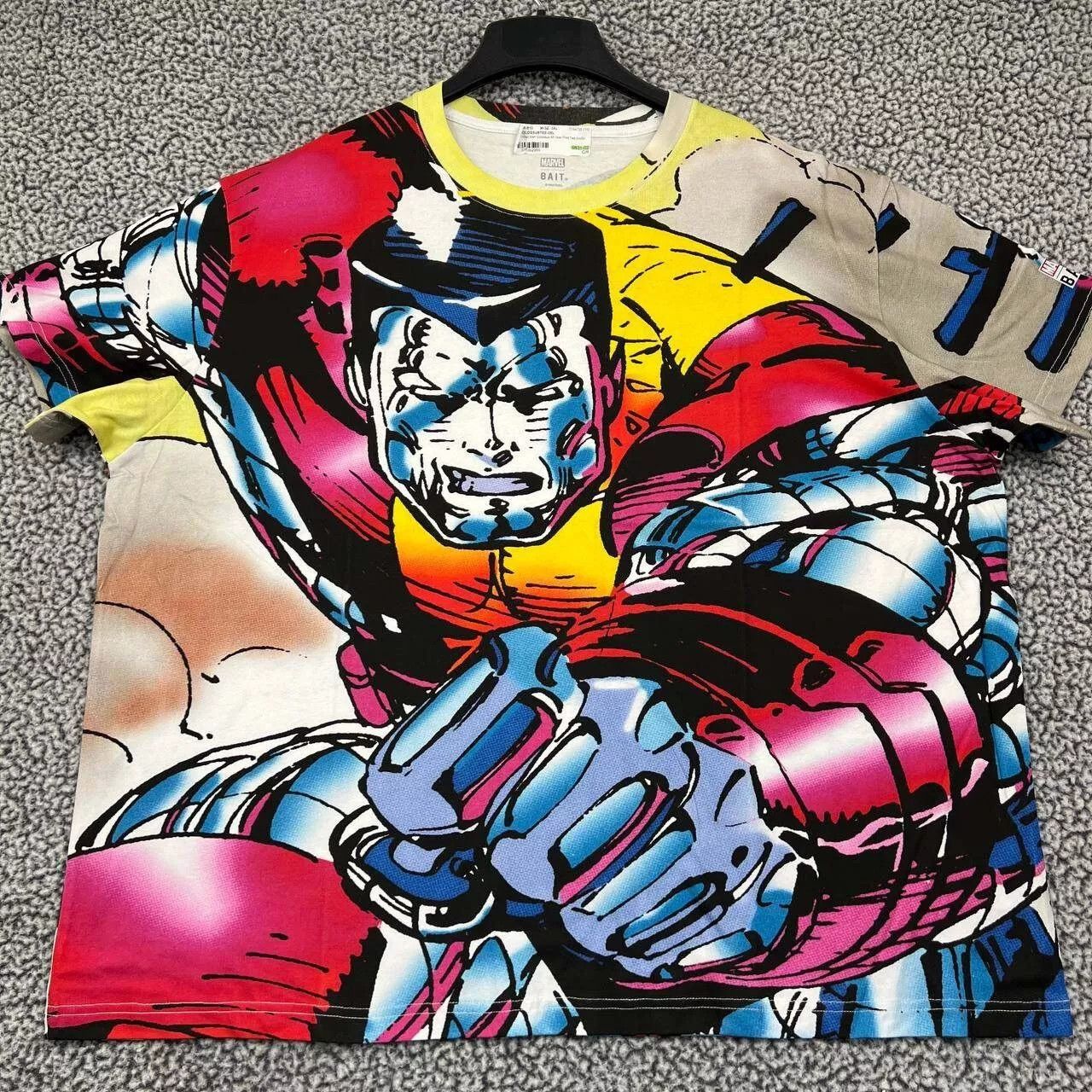 Marvel Comics × Vintage Marvel X-Men Colossus Oversized Men All Over Print Retro 3XL Size US XXL / EU 58 / 5 - 1 Thumbnail