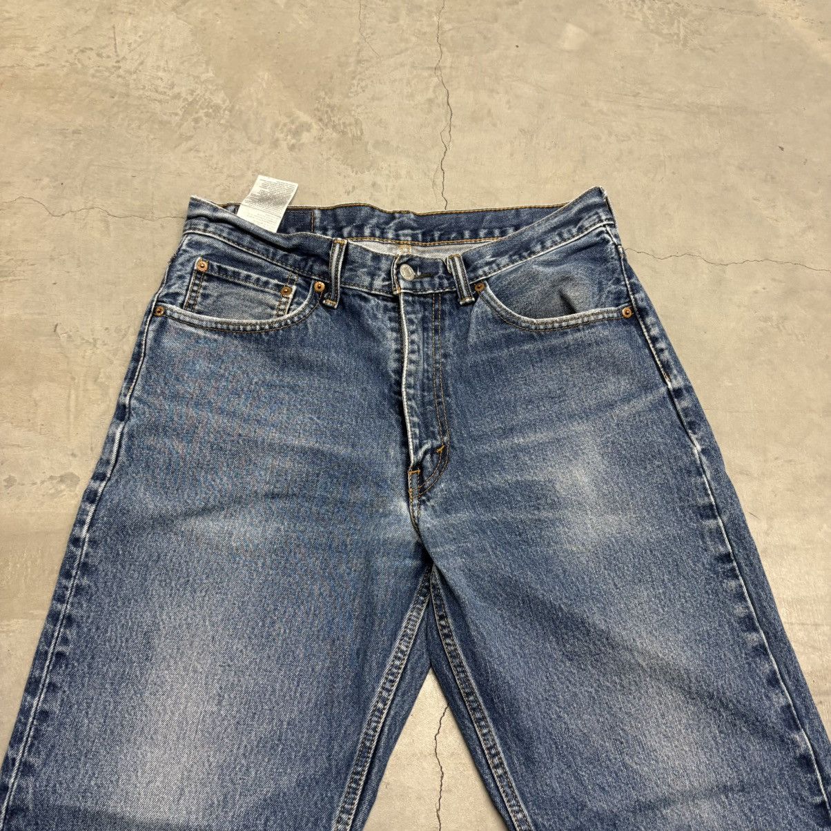 Levi's Vintage Levi’s Baggy Denim Jeans Faded Whiskered Grunge Size US 32 / EU 48 - 4 Thumbnail