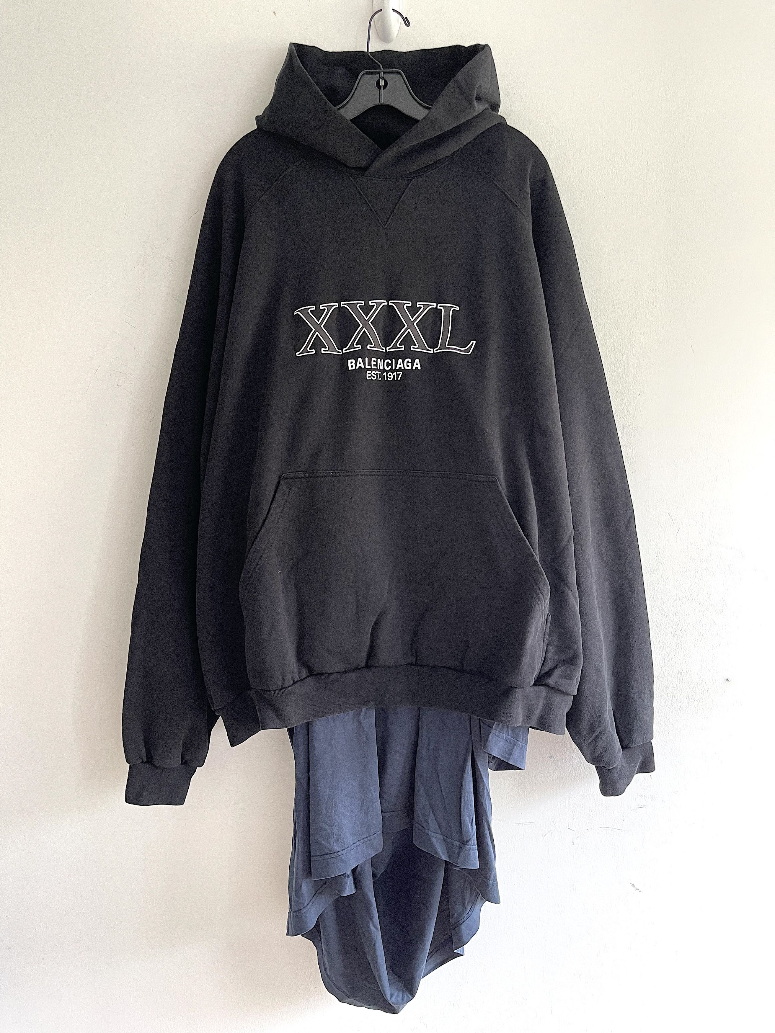 ◆SALE◆直営店◆【BALENCIAGA】Cities Paris フーディー Balenciaga o1mt1gz0824 Cities Paris Hoodie Wide Fit in Black