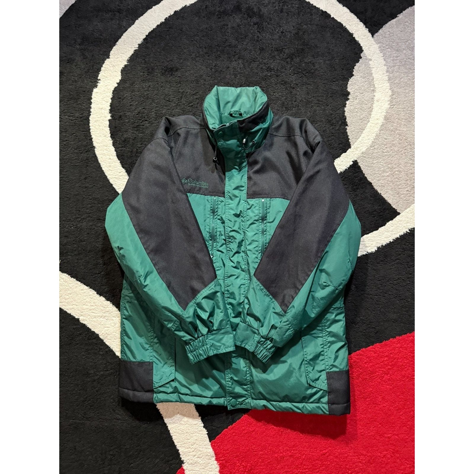 Columbia Vintage Columbia Bugaboo Jacket Green Black 90s Men’s Large Size US L / EU 52-54 / 3 - 5 Thumbnail
