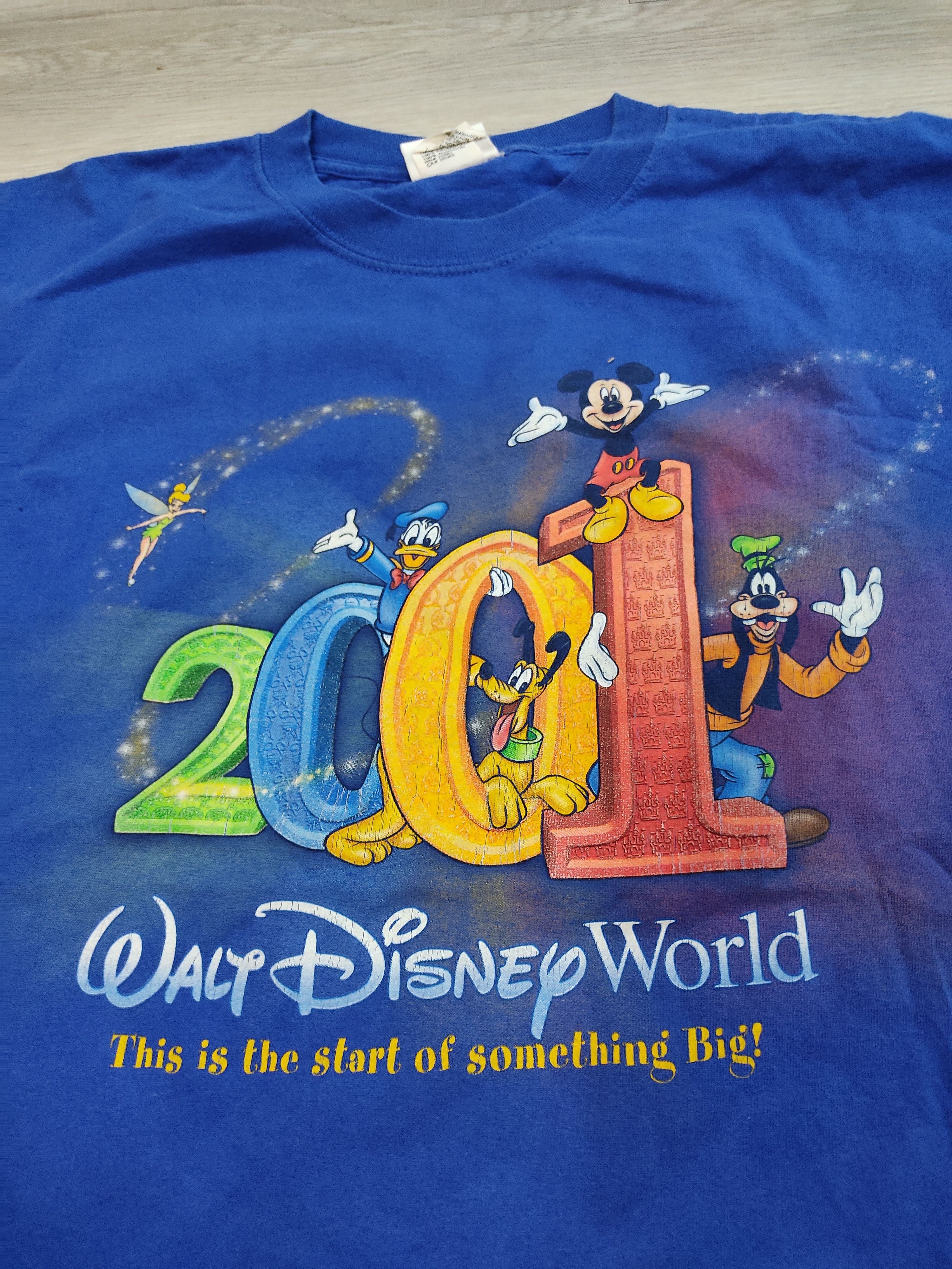 Vintage WALT DISNEY 2001 Size US L / EU 52-54 / 3 - 3 Thumbnail