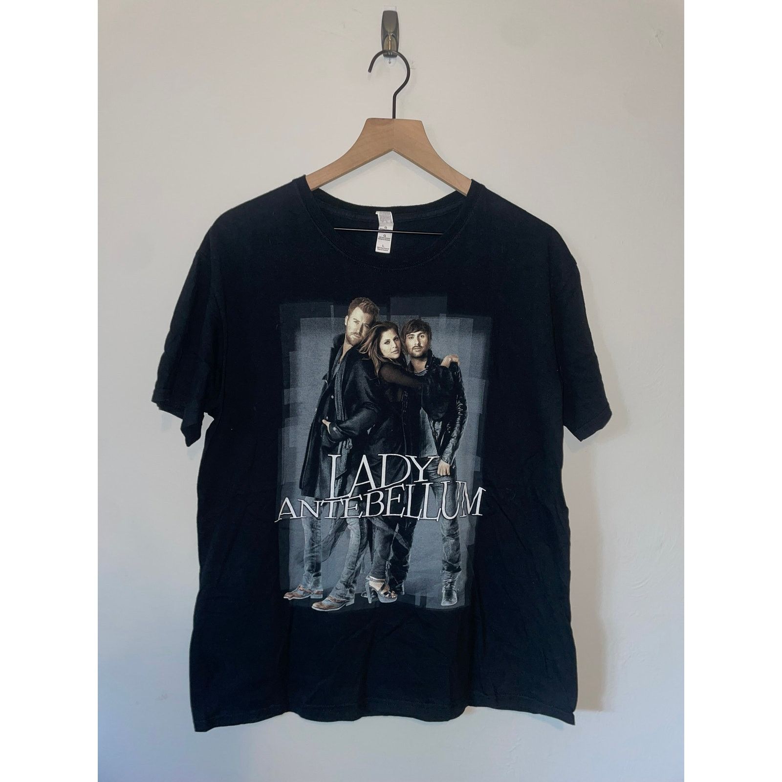 Gildan Womens Lady Antebellum Shirt Need You Now Tour Tee 2010 L Size L / US 10 / IT 46 - 1 Thumbnail