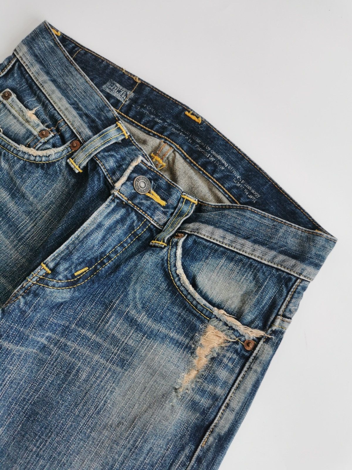 Edwin Flared Bootcut Edwin 503 Jeans Size 27" / US 4 / IT 40 - 4 Thumbnail
