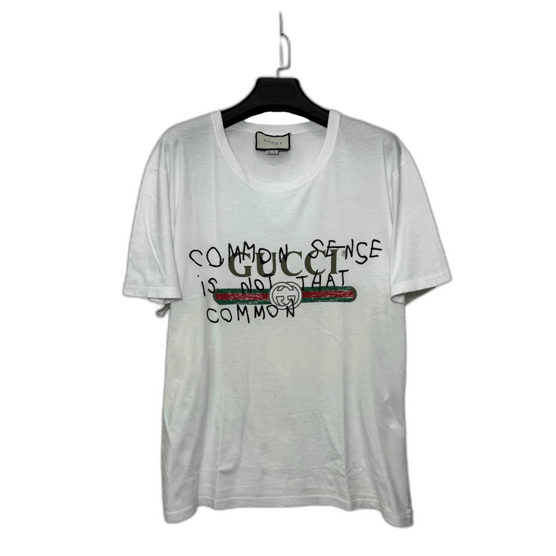 Gucci Gucci Graffiti Double G Short Sleeve Tshirt-2505 Size US M / EU 48-50 / 2 - 1 Thumbnail