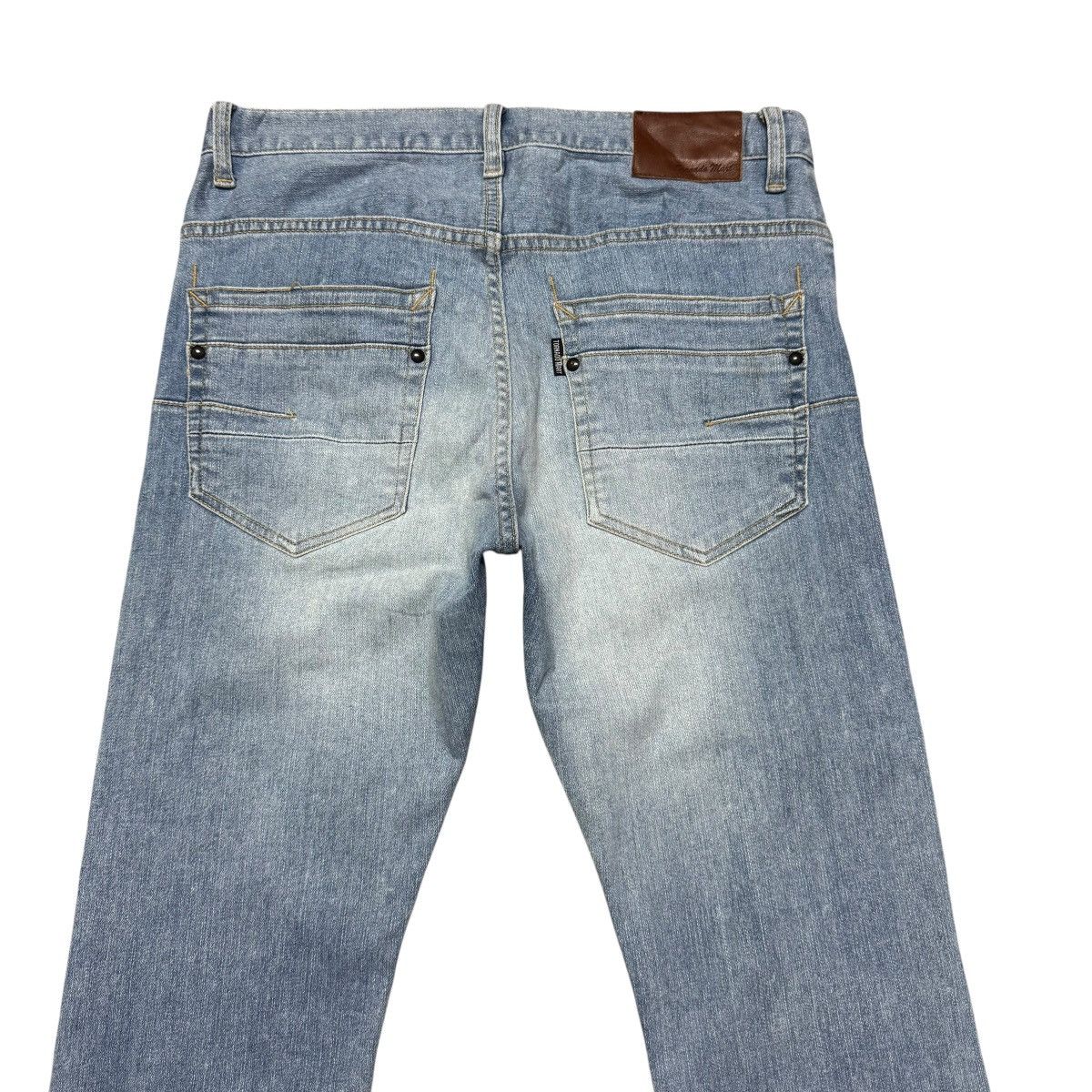 Tornado Mart Tornado Mart Blue Denim Slim Jeans Stretch Size US 30 / EU 46 - 9 Thumbnail