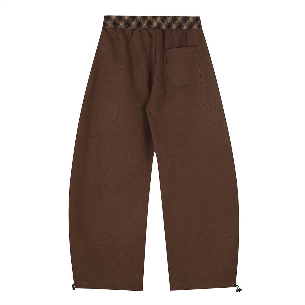 Vintage Men's retro wide-leg letter print scimitar casual pants Size US 32 / EU 48 - 2 Thumbnail