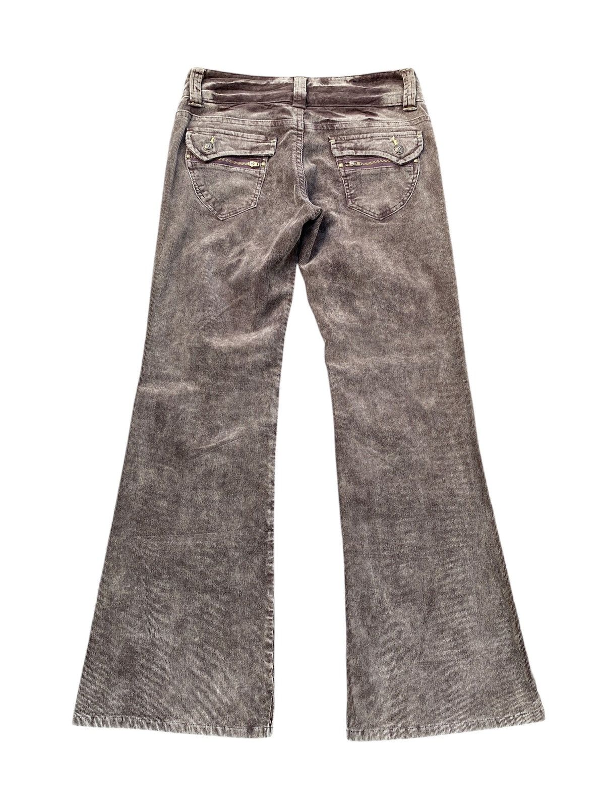 If Six Was Nine × Japanese Brand × Tornado Mart Luocury Japan Corduroy Low Rise Flare Pant Size US 30 / EU 46 - 3 Thumbnail