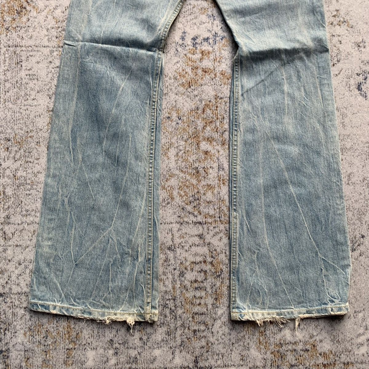 Japanese Brand Rare Vintage Japanese Brand Distressed Artisan Flared Jeans Size US 34 / EU 50 - 8 Thumbnail