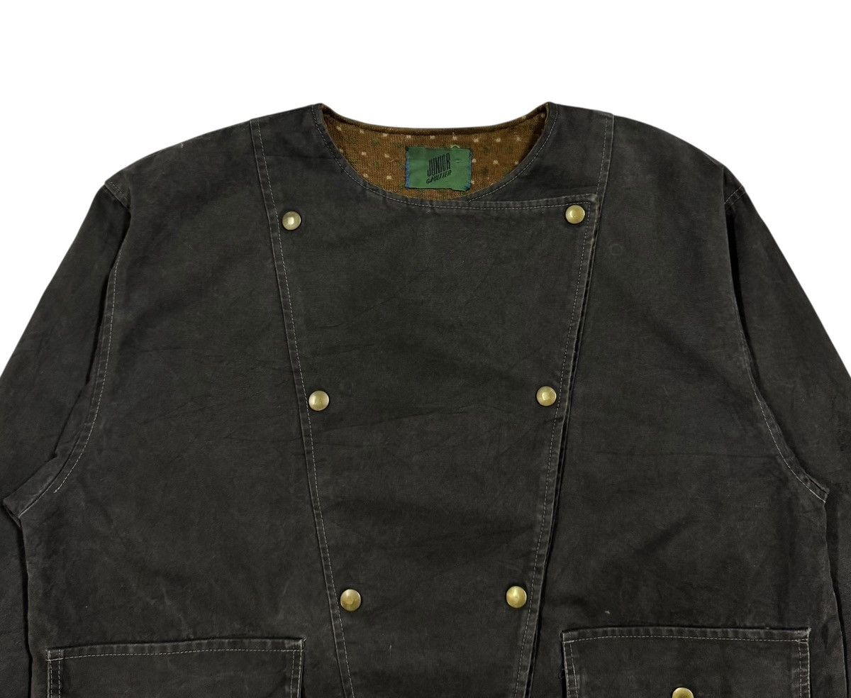 Jean Paul Gaultier Vtg🔥Archive Junior Gaultier Narrow Double Snap Button Jacket Size US L / EU 52-54 / 3 - 3 Thumbnail