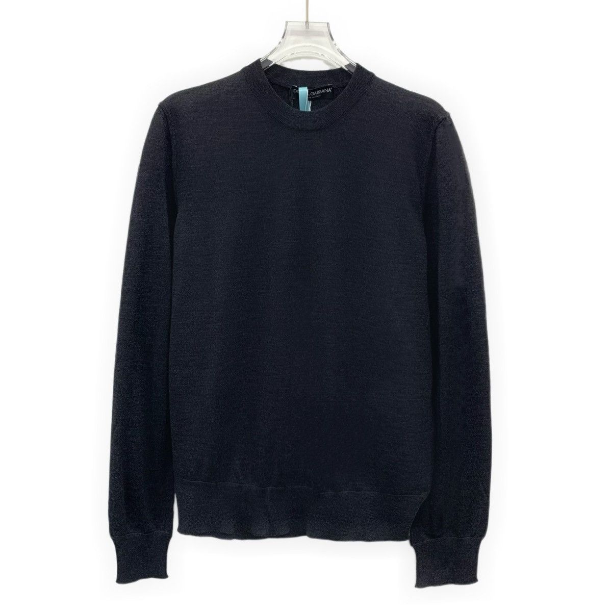 Dolce & Gabbana Dolce & Gabbana Black Wool Long Sleeve Knit Sweater K26WX Size US XS / EU 42 / 0 - 1 Thumbnail