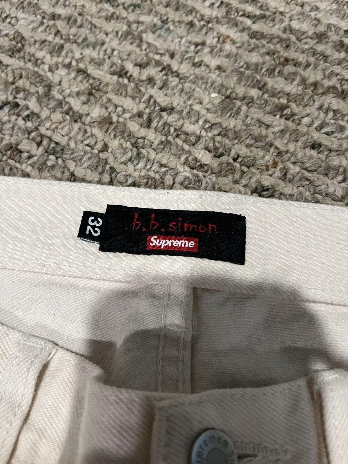 B.B. Simon × Supreme Bb Simon supreme studded jeans Size US 32 / EU 48 - 5 Thumbnail