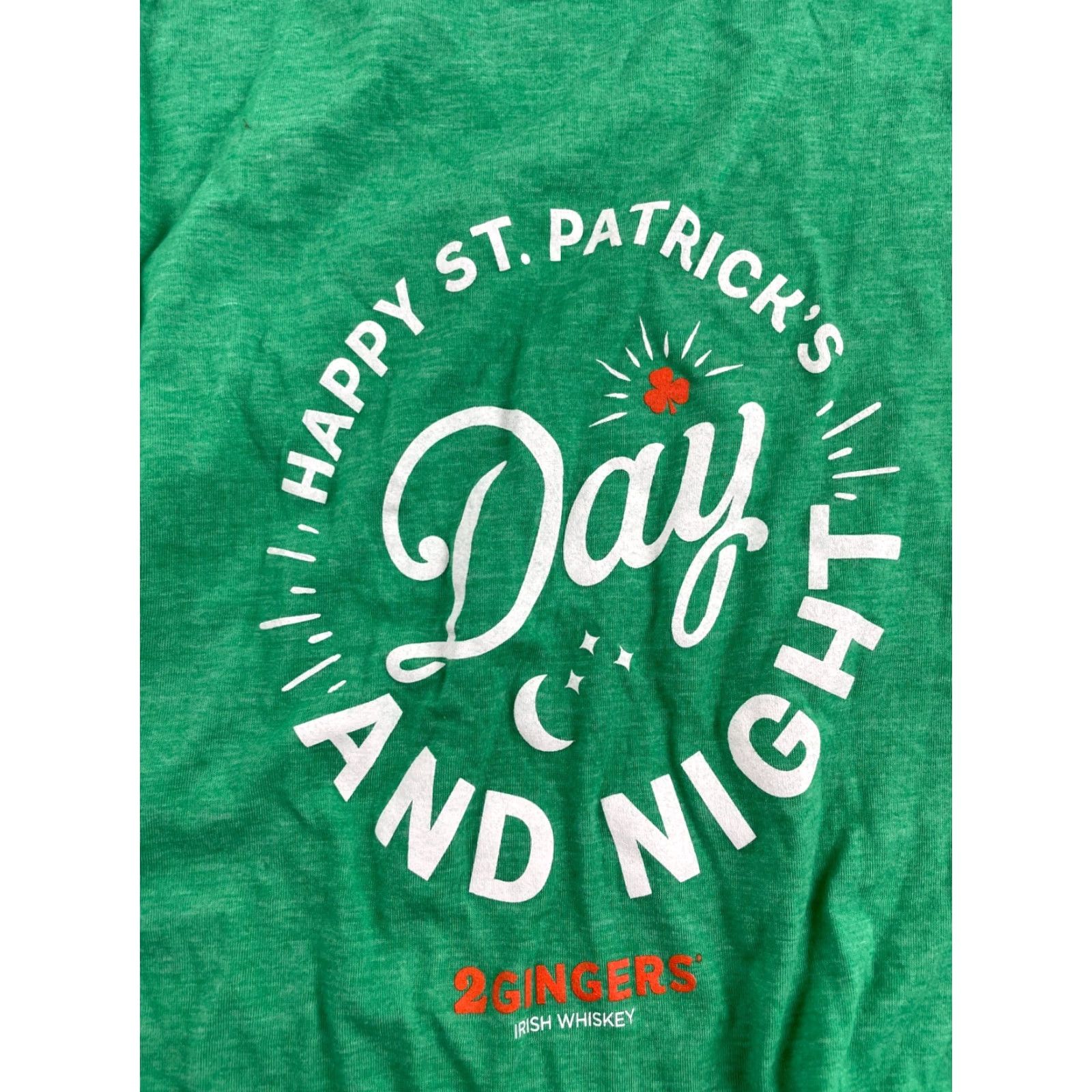 Next Level Next Level Shirt Women's S Green Short Sleeve St. Patrick's Day Graphic T-Shirt, Holiday, Breathable, Cotton Polyester, Regular Fit, Womens, Small Size S / US 4 / IT 40 - 3 Thumbnail